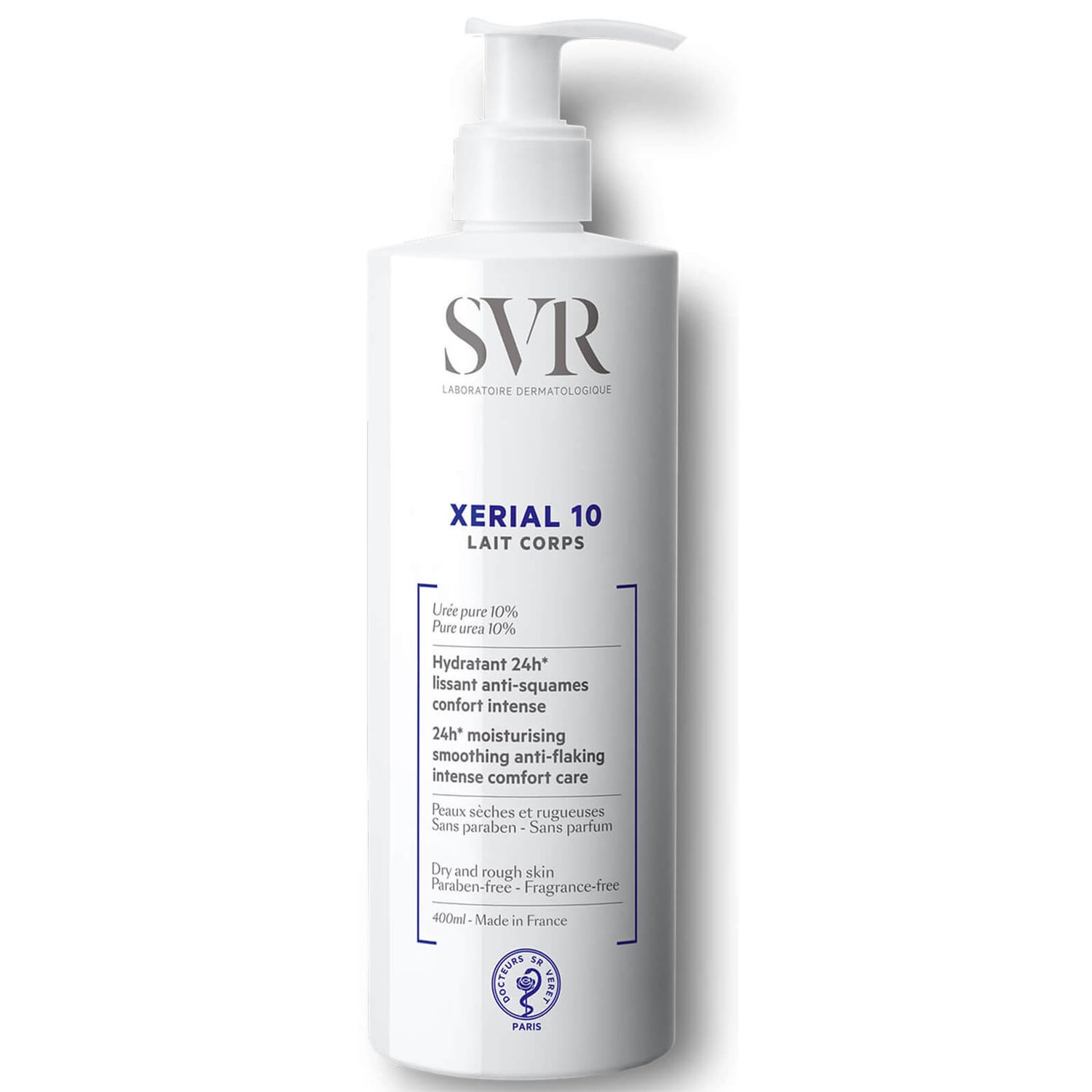 SVR Xerial 10 Body Lotion for Extremely Dehydrated + Flaking Skin - 400ml