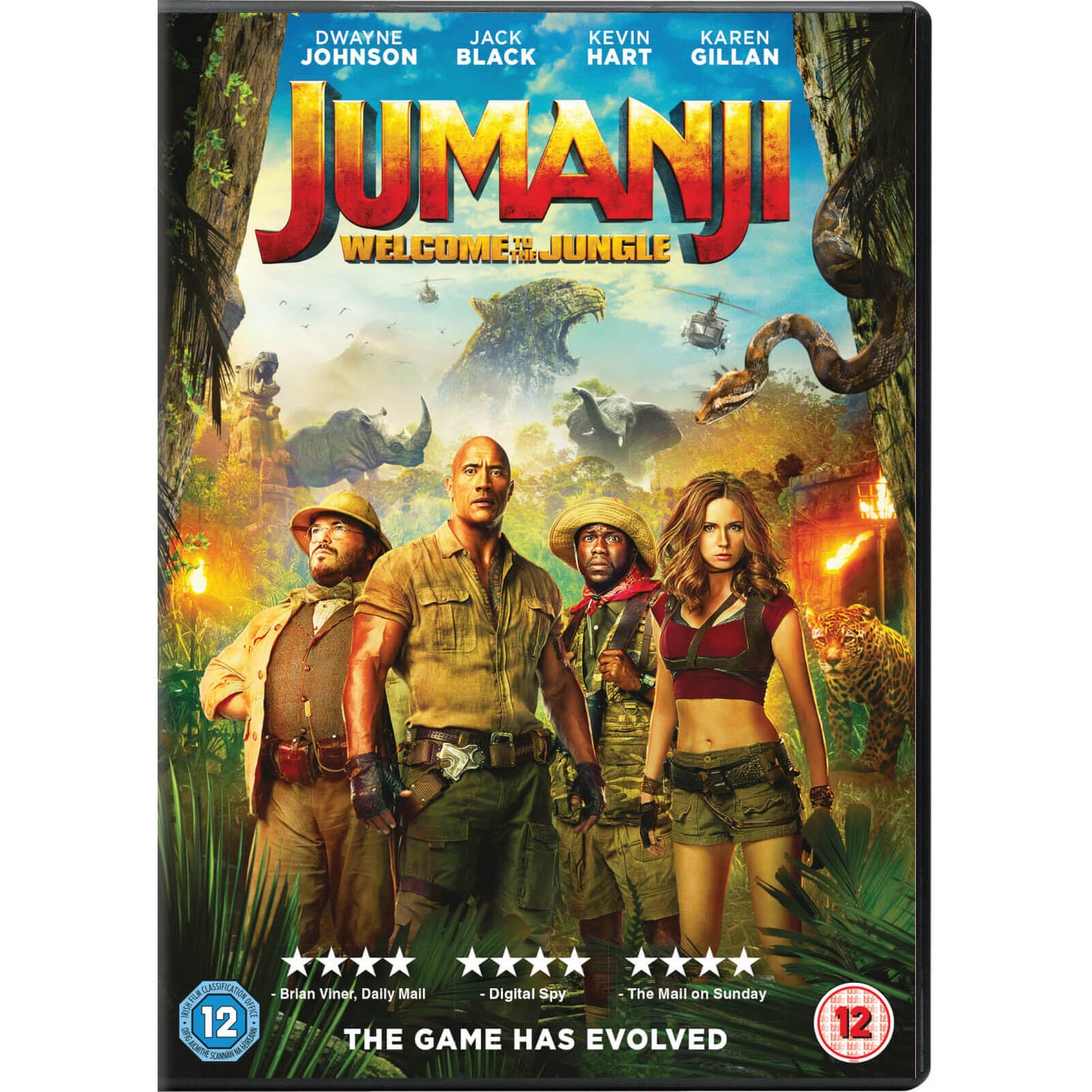 Jumanji: Welcome To The Jungle DVD - Zavvi UK