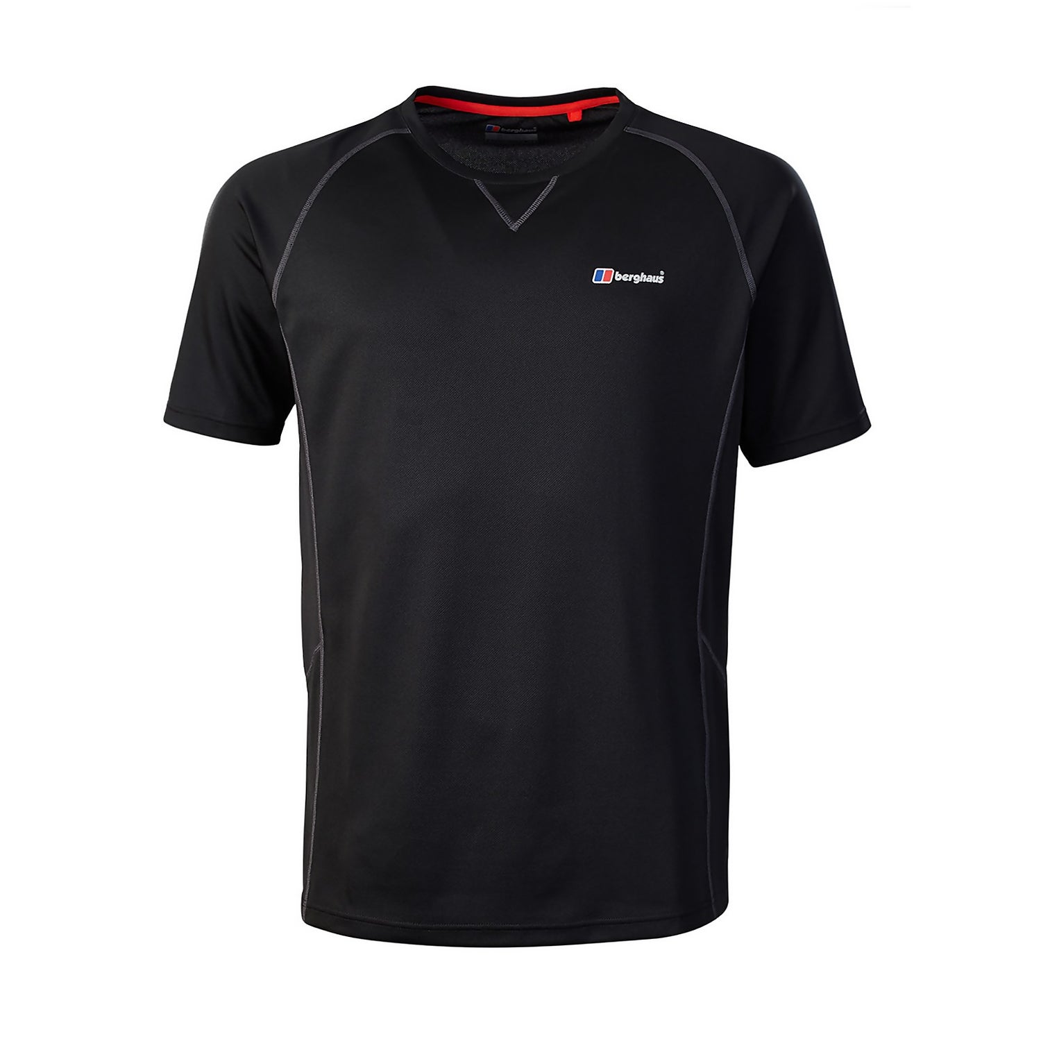 BERGHAUS TECH TEE 2.0 BASECREWSS AM BLK/BLK