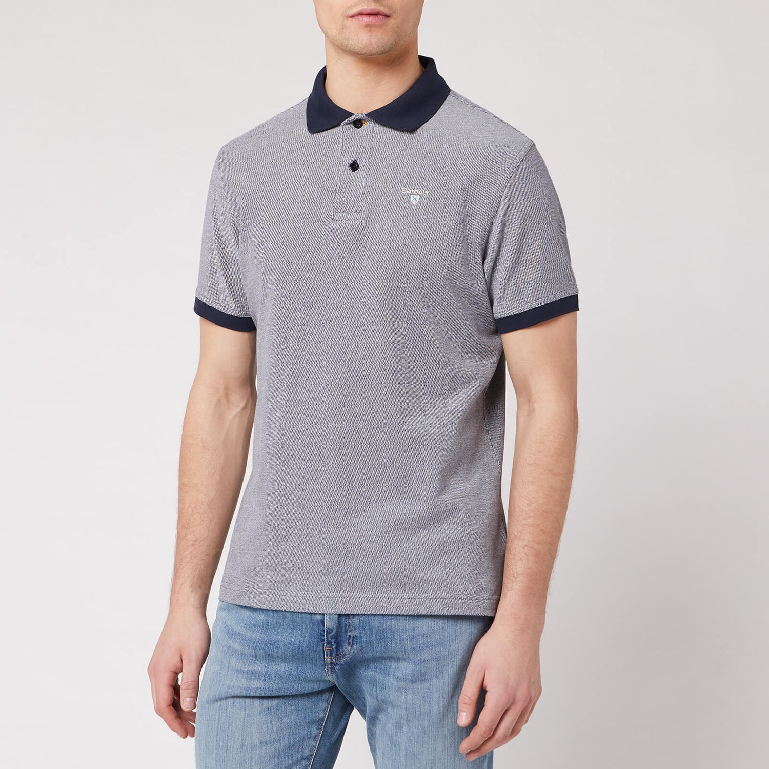 Barbour Men's Sports Polo Mix - Midnight - S