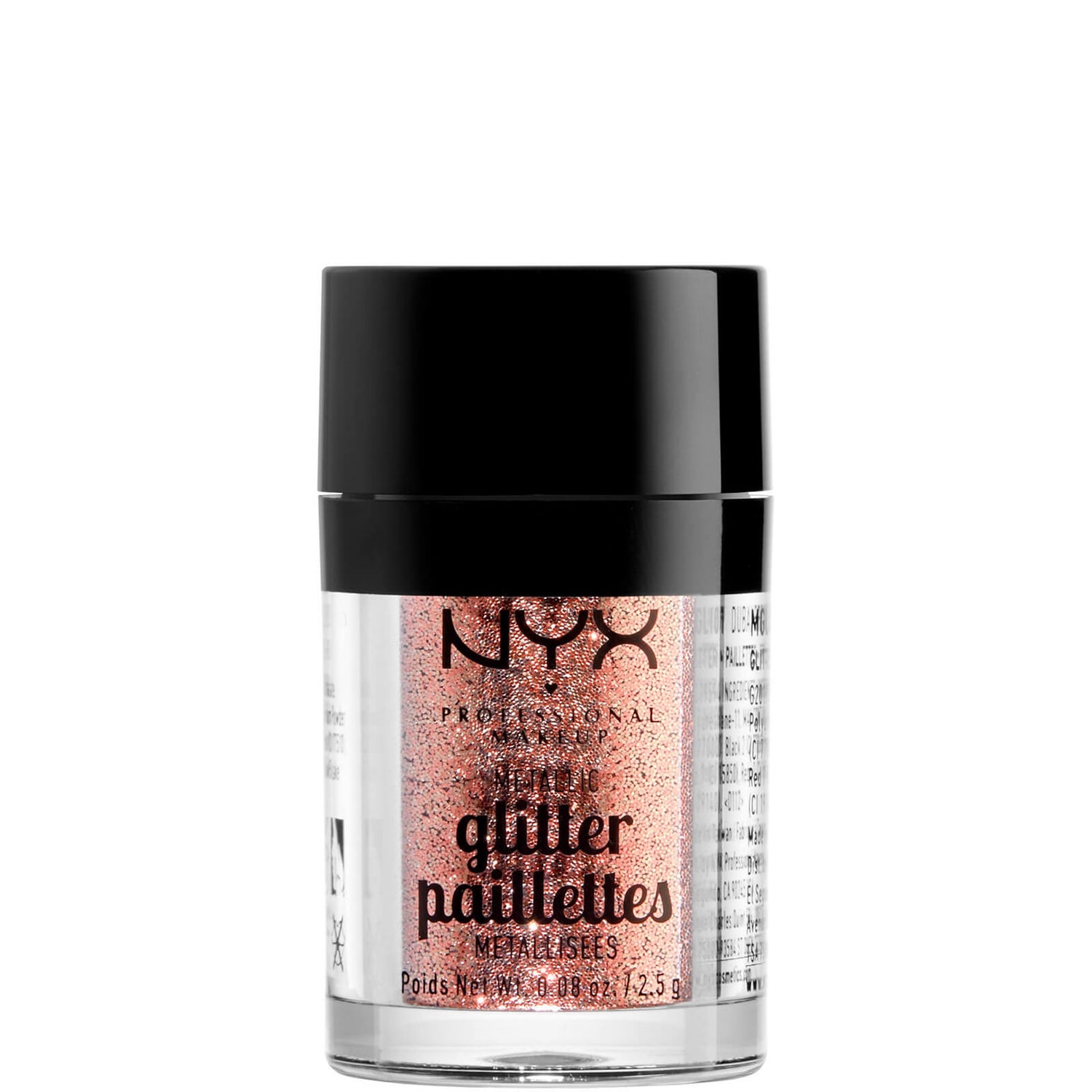 Purpurina Metallic Glitter NYX Professional Makeup - Dubai Bronze