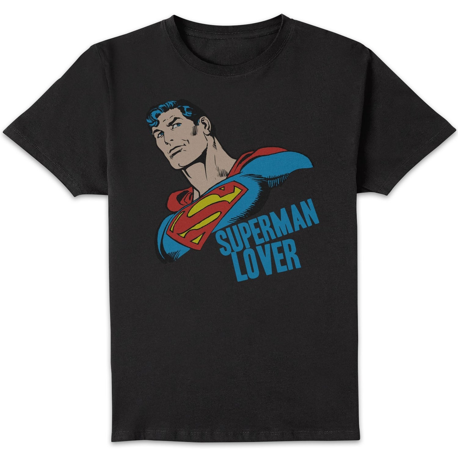 T-Shirt Homme Superman Lover (DC Comics) - Noir