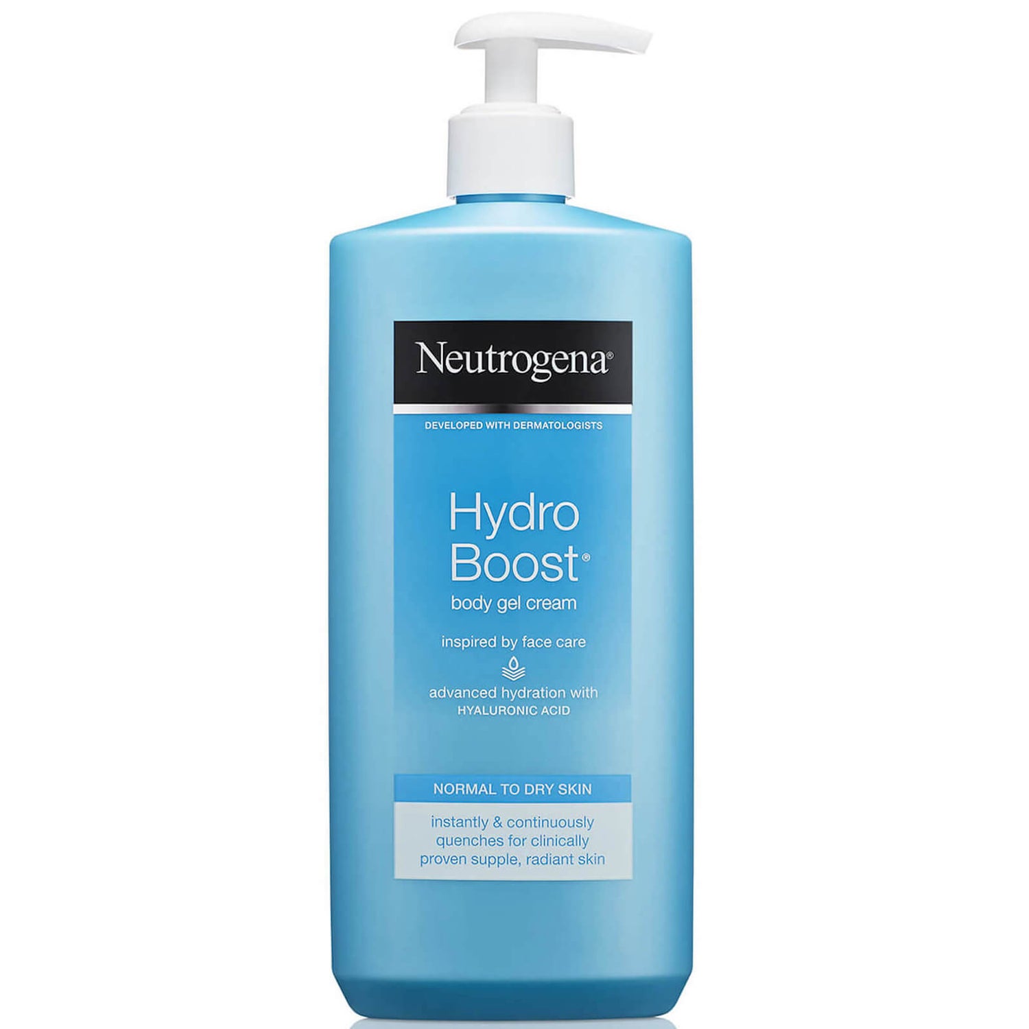 Neutrogena Hydro Boost Body Gel Cream Moisturiser for Normal to Dry Skin 400ml