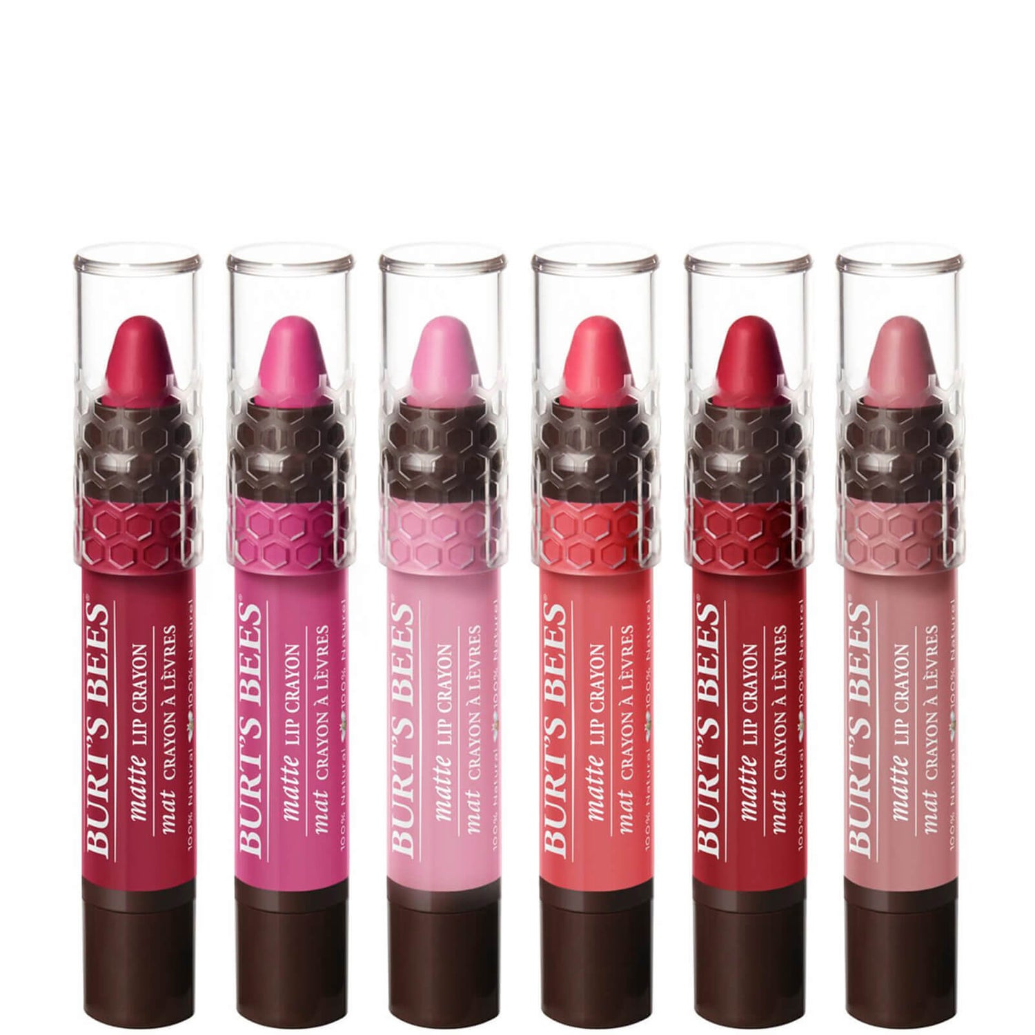 Карандаш для губ Burt's Bees 100% Natural Matte Lip Crayon 3,11 г (различные оттенки)