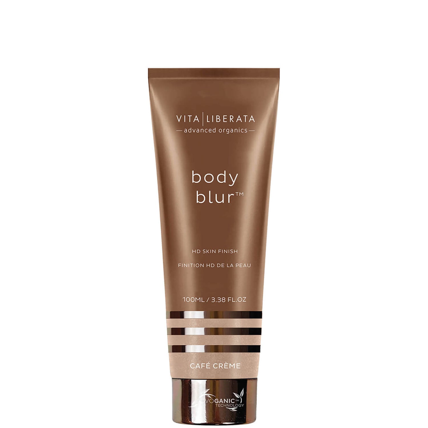 Vita Liberata Body Blur Instant HD Skin Finish -meikkivoide vartalolle ja kasvoille 100ml, Café Crème