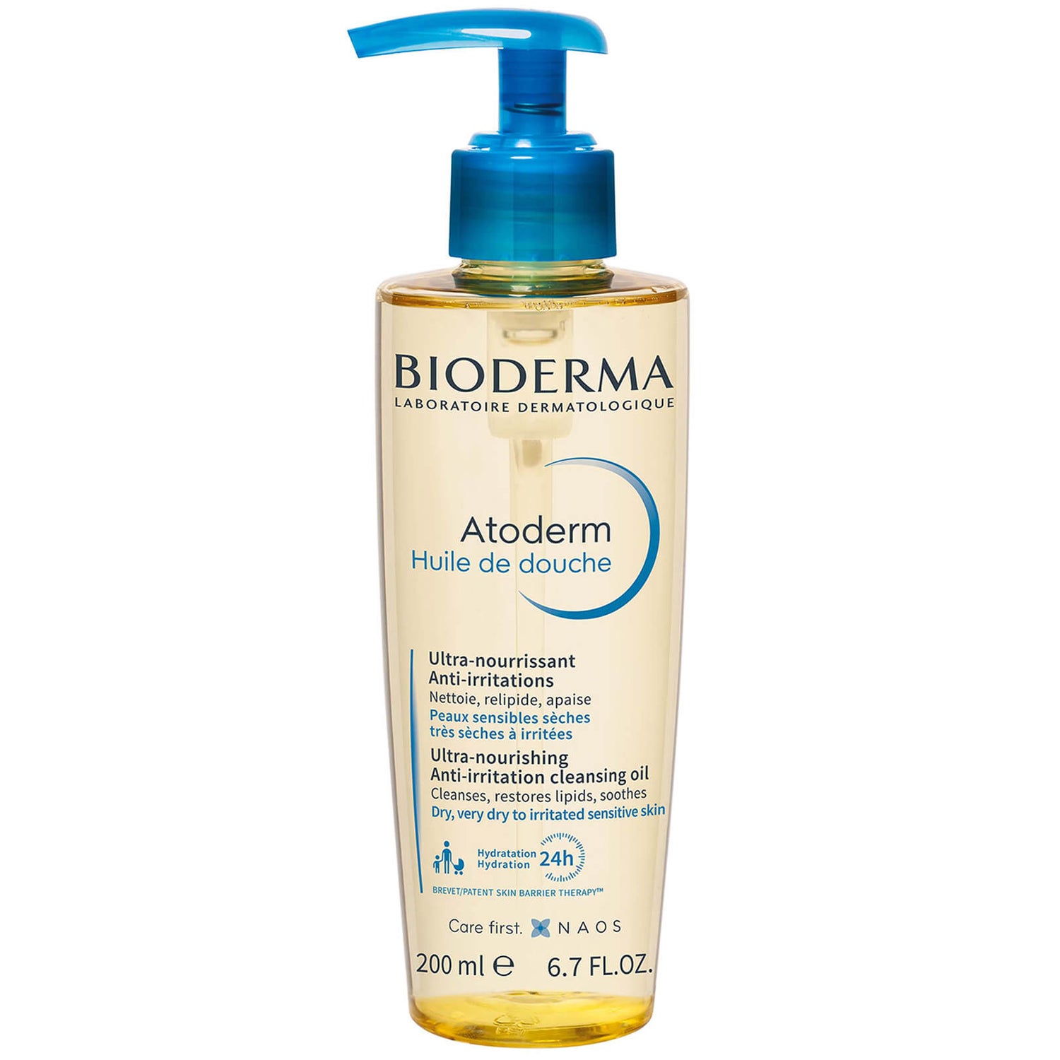 Bioderma Atoderm normal to very dry skin face and body cleanser 200ML
