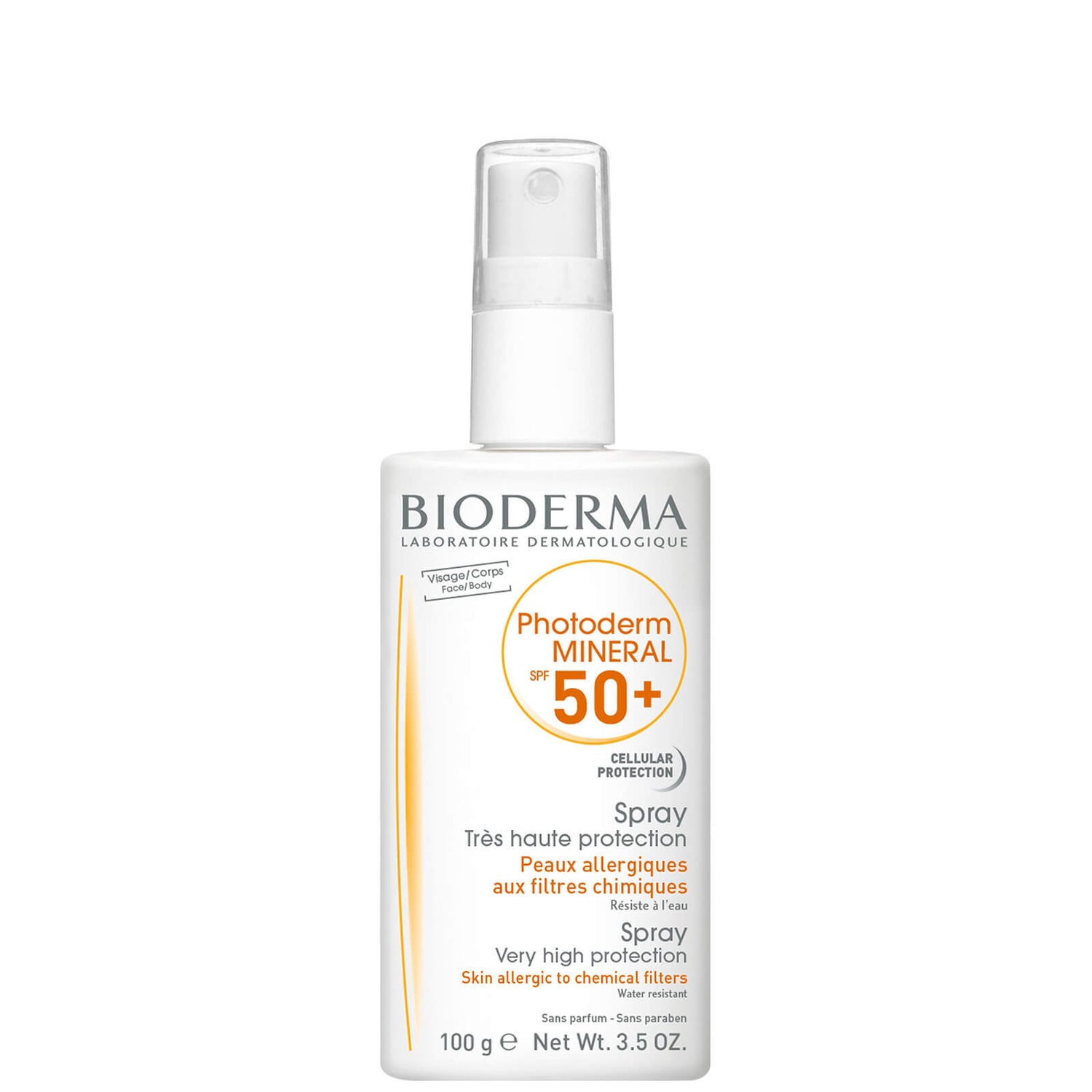 Bioderma Photoderm Mineral Sunscreen Spray Intolerant Skin SPF50+ 150g