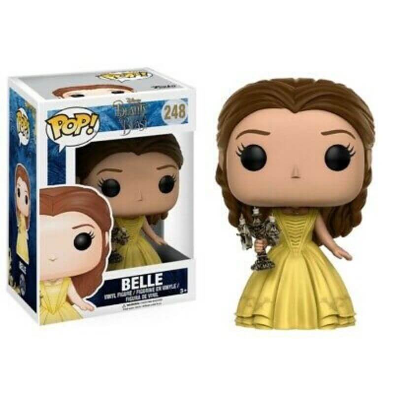Beauty and the Beast Belle with Candlestick EXC Pop! Vinyl Figure