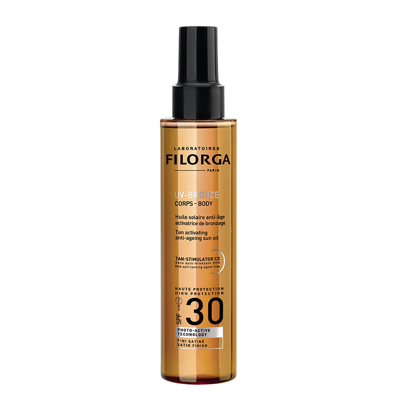 Aceite bronceador UV Bronze SPF30 Body Oil Filorga 150 ml