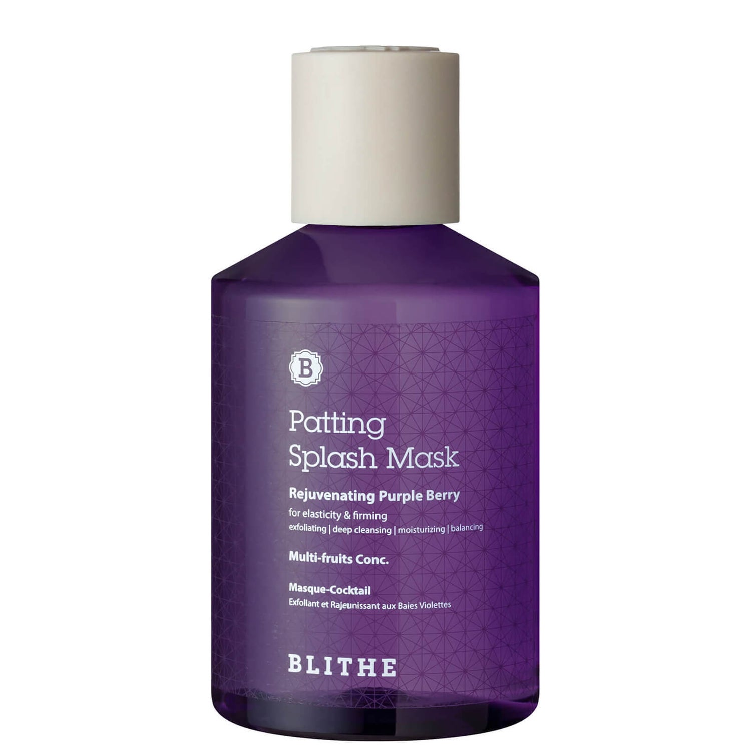 Blithe Rejuvenating Purple Berry Patting Splash Mask 200ml