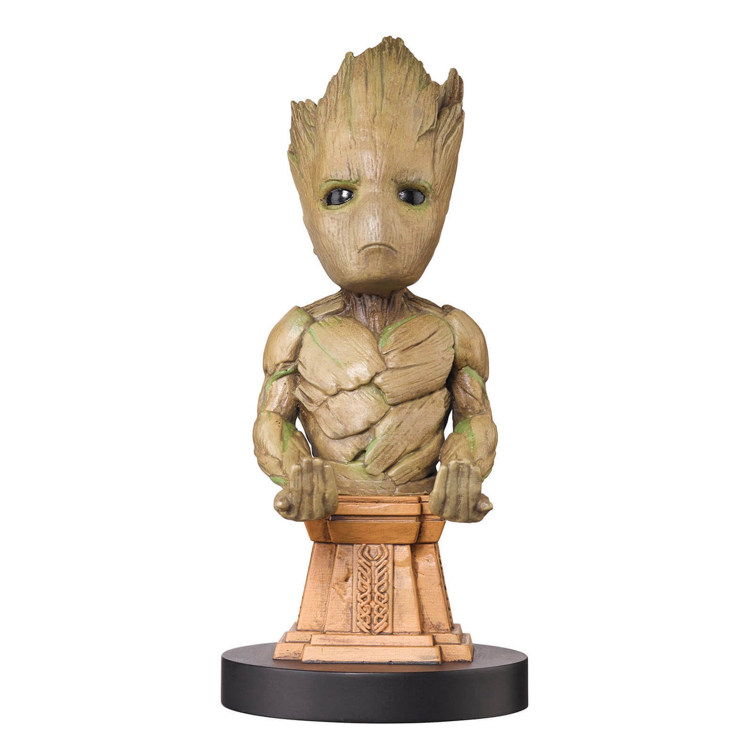 Marvel Guardians Of The Galaxy Collectible Groot 8 Inch Cable Guy  Controller & Smartphone Stand