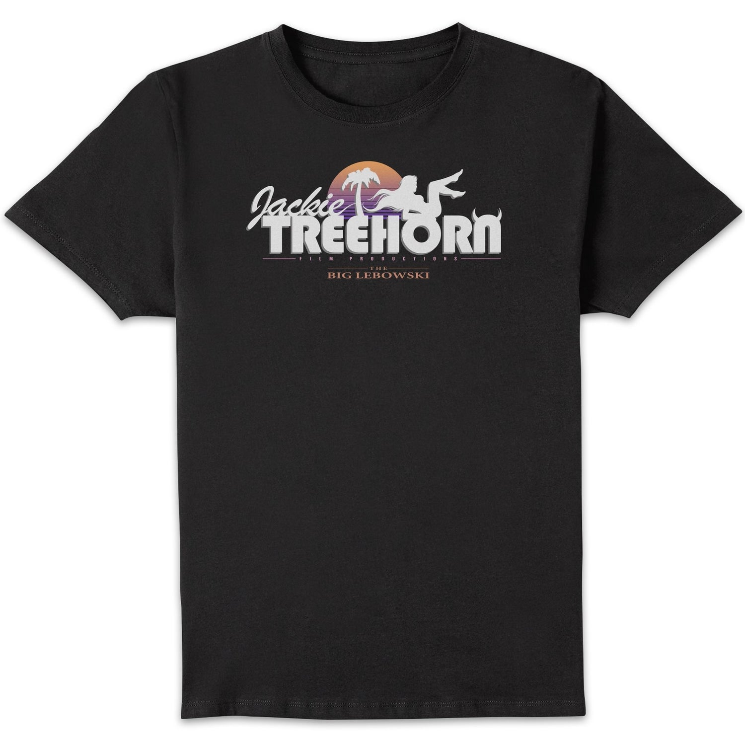 The Big Lebowski Treehorn Logo T-Shirt - Black