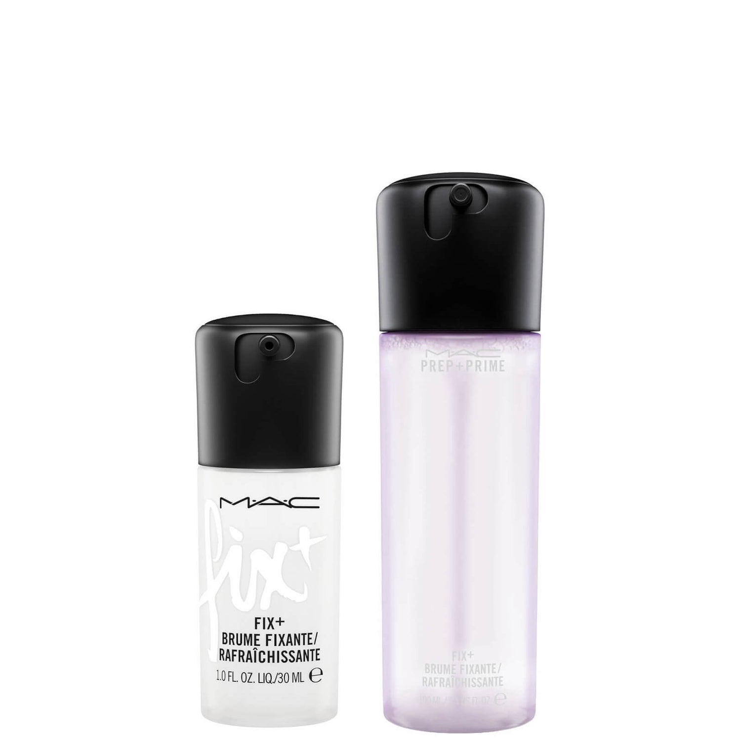 Duo de Sprays Fixateurs Maquillage Prep + Prime Fix + MAC – Lavande + Original (version mini)