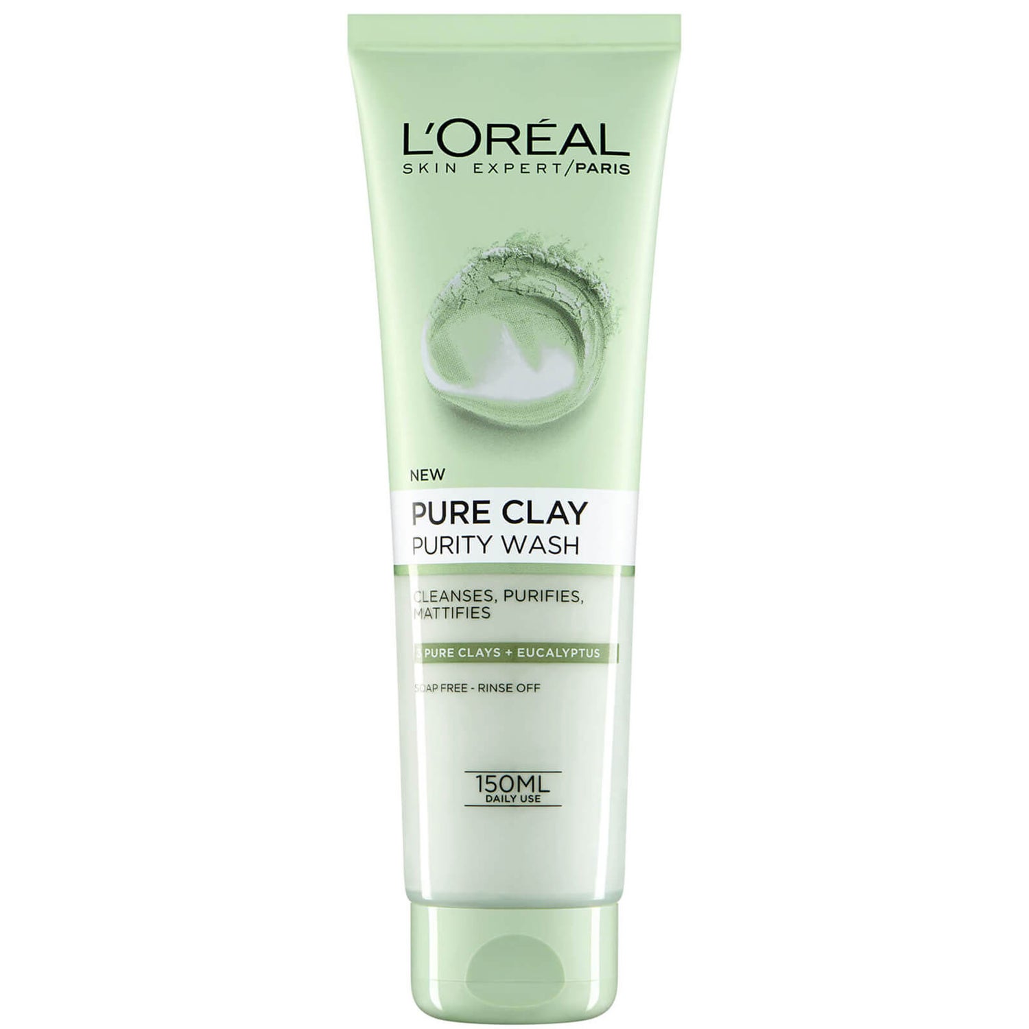 L'Oréal Paris Pure Clay Purity Foam Wash pianka do oczyszczania twarzy 150 ml