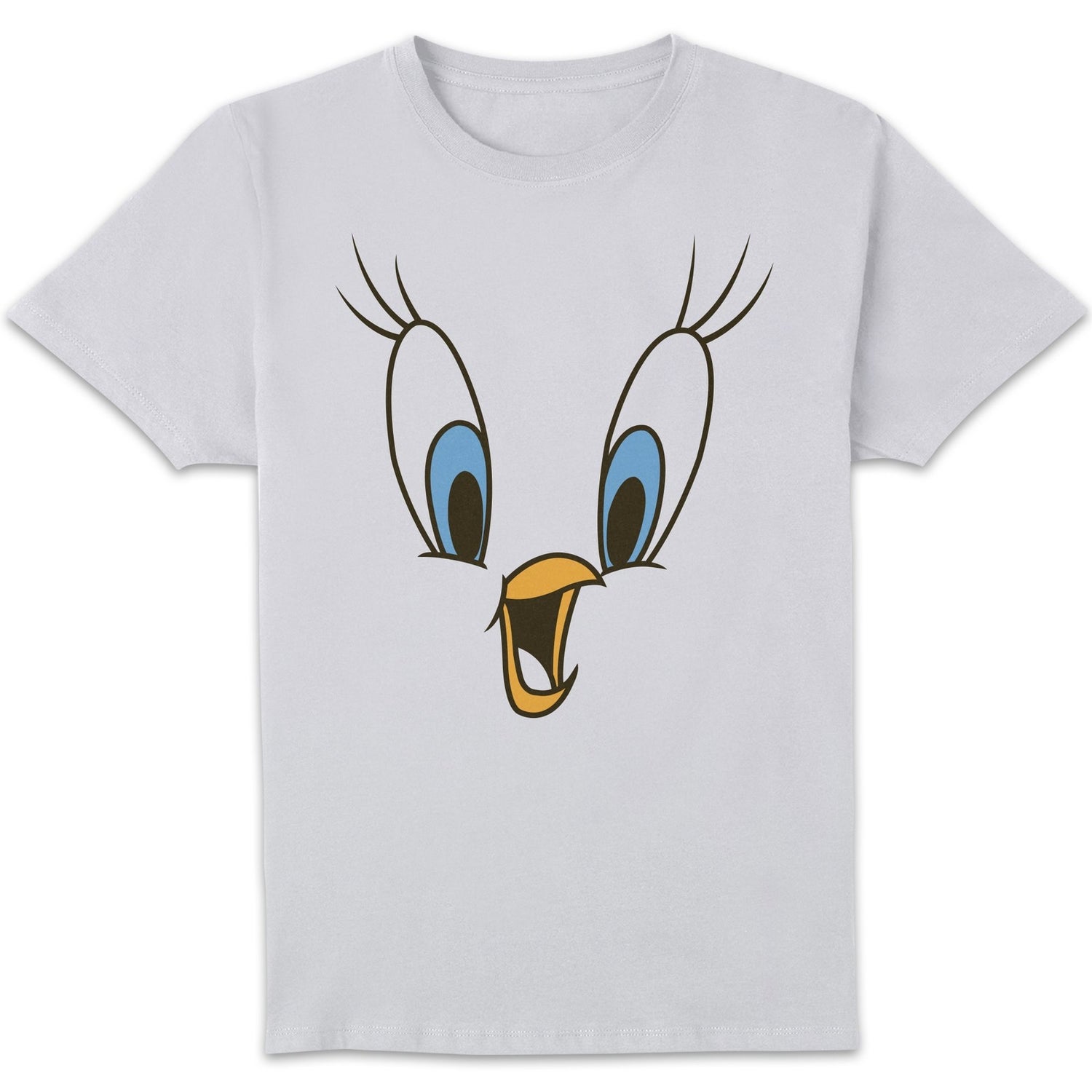 Looney Tunes Tweety Face T-shirt - Wit
