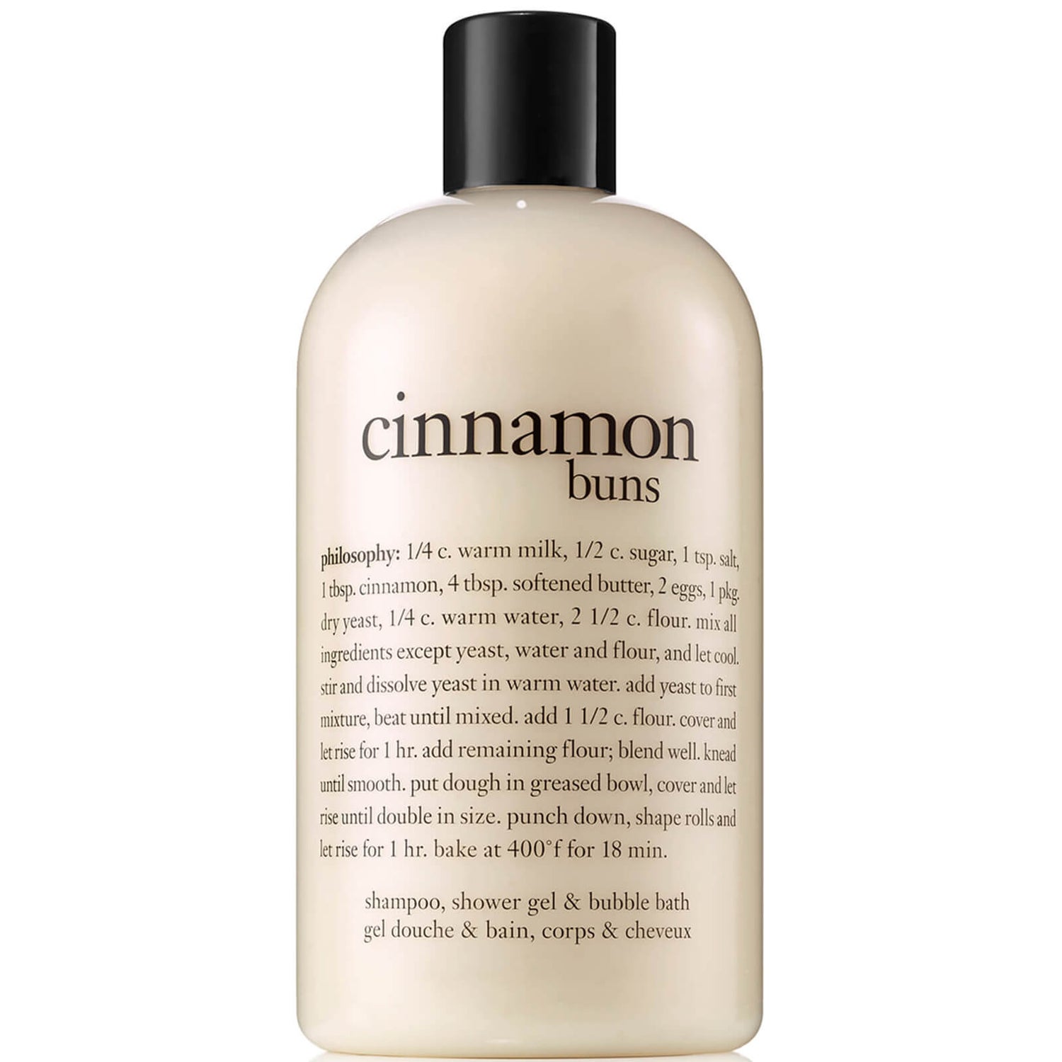 philosophy Cinnamon Buns Shampoo, Bath and Shower Gel 480ml