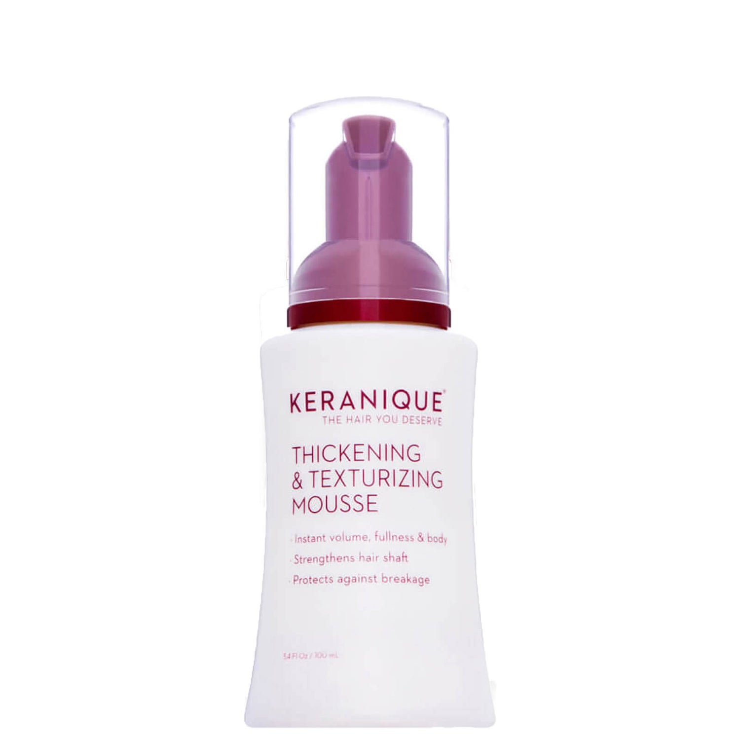Keranique Thickening and Texturizing Mousse (3.4 oz.)