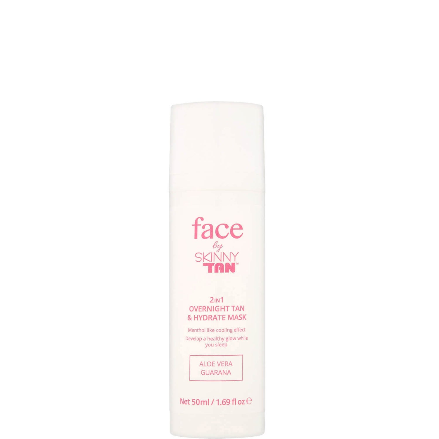 Увлажняющая ночная маска-автозагар Face by Skinny Tan Overnight Tan & Hydrate Mask 50 мл