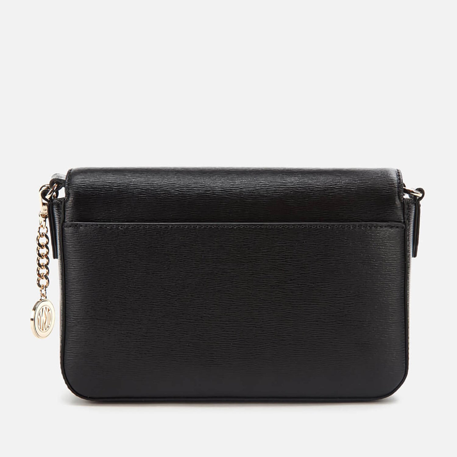 DKNY Women's Bryant Medium Flap Cross Body Bag - Sutton - Black 1