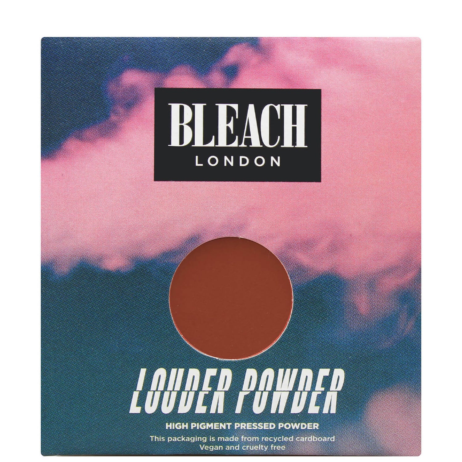 Компактные тени для век с высоким содержанием пигментов BLEACH LONDON Louder Powder Ap 4 Ma