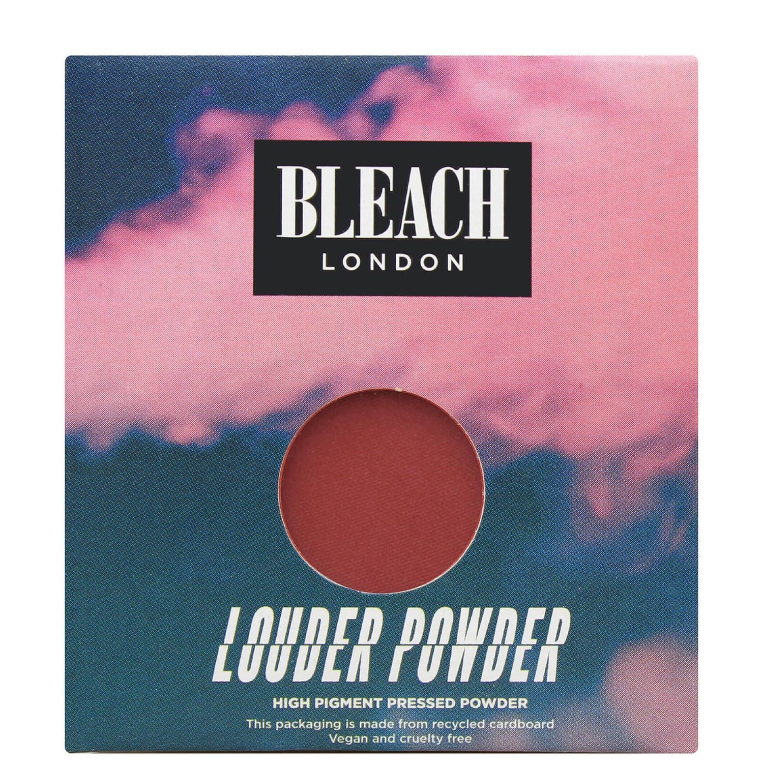Компактные тени для век с высоким содержанием пигментов BLEACH LONDON Louder Powder Isr 4 Sh