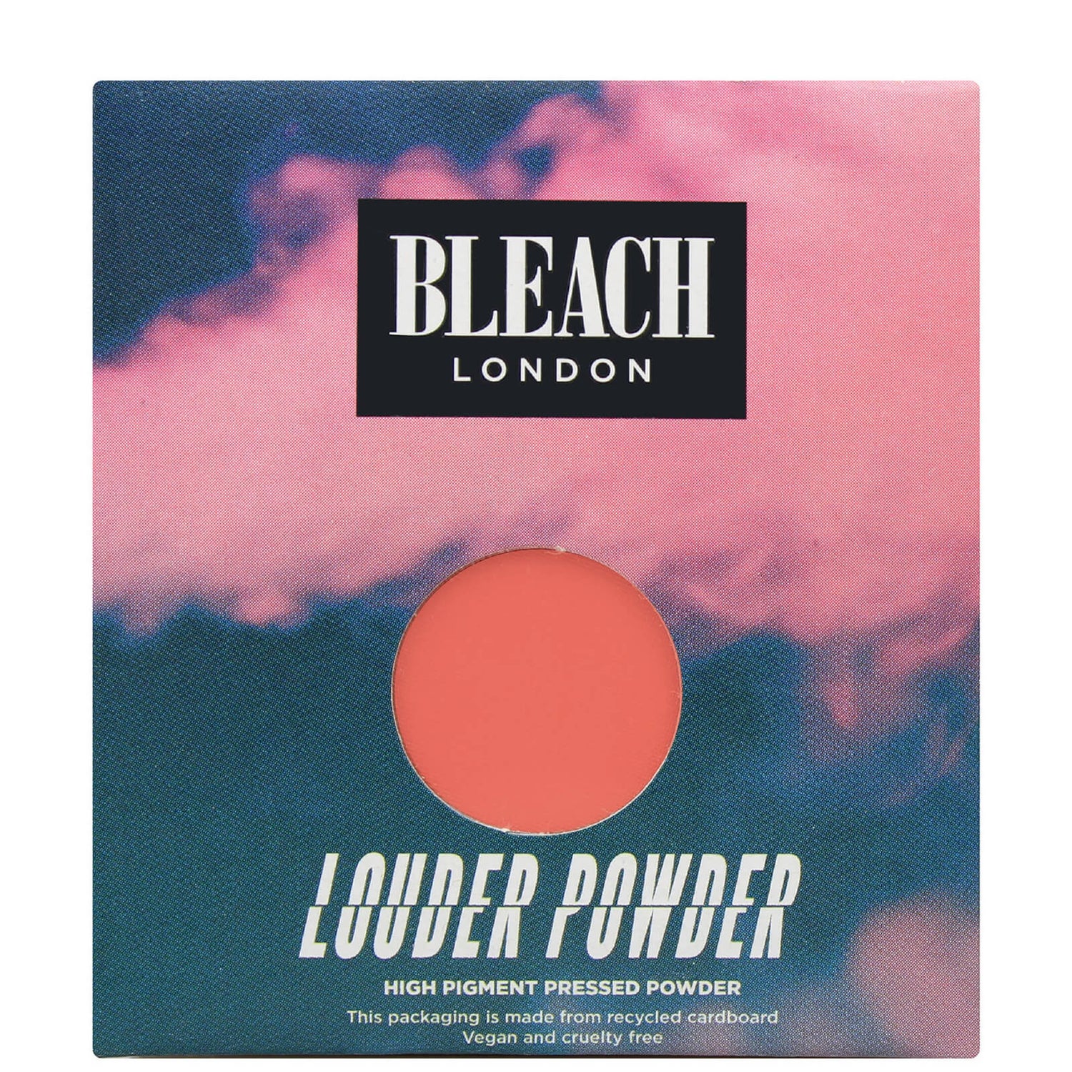 Компактные тени для век с высоким содержанием пигментов BLEACH LONDON Louder Powder Td 4 Ma