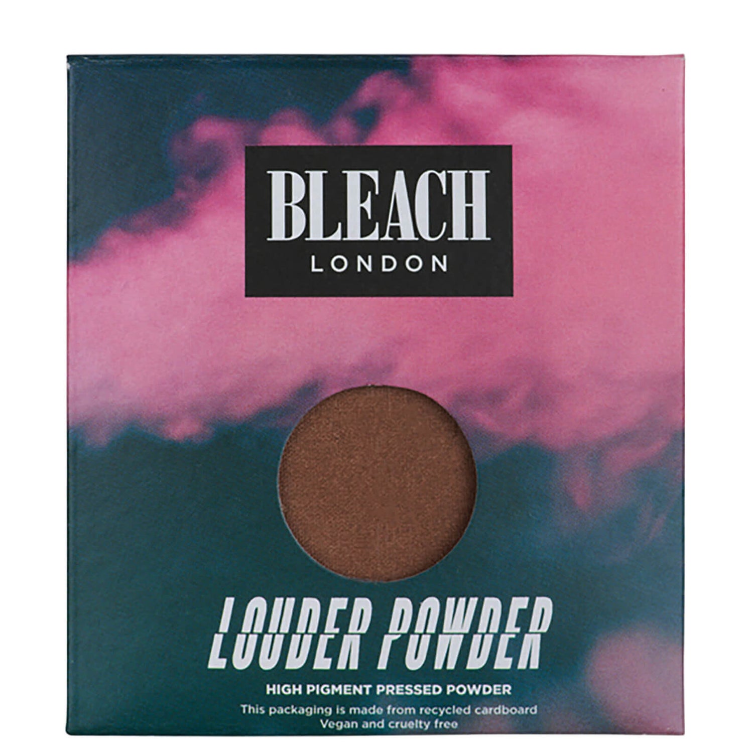 Компактные тени для век с высоким содержанием пигментов BLEACH LONDON Louder Powder B 4 Me