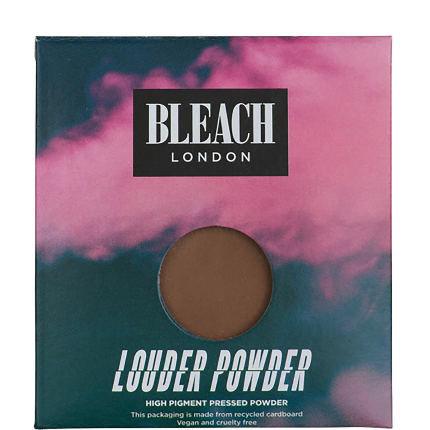 Компактные тени для век с высоким содержанием пигментов BLEACH LONDON Louder Powder B 3 Ma