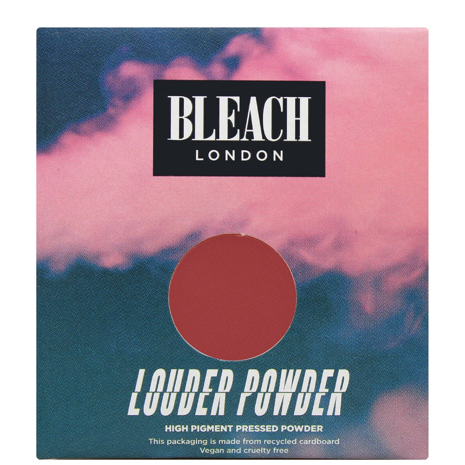 Компактные тени для век с высоким содержанием пигментов BLEACH LONDON Louder Powder Isr 4 Ma