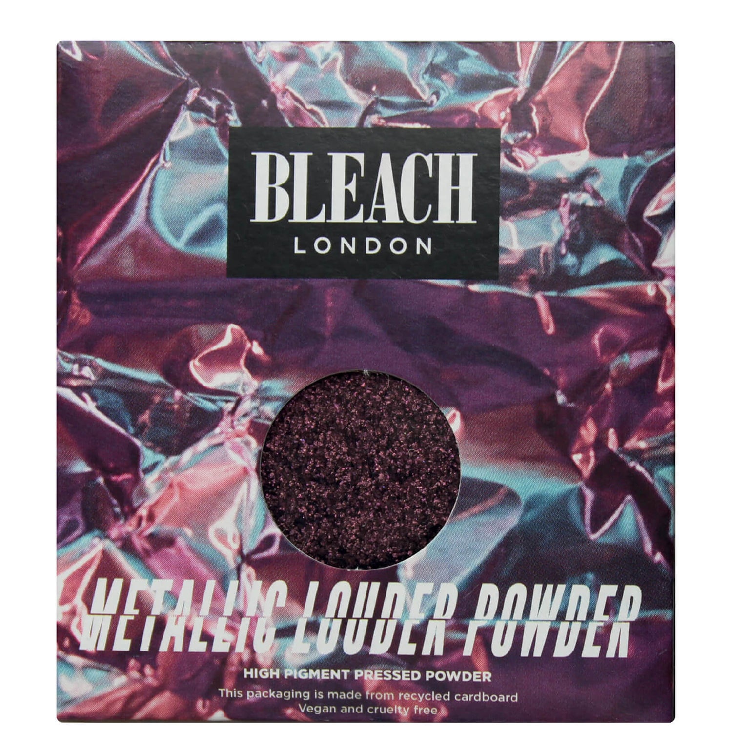 Ombre à paupières Metallic Louder Powder BLEACH LONDON – Bv 5 Me