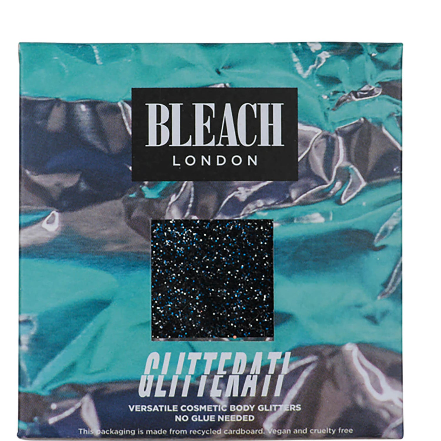 BLEACH LONDON Glitterati glitter multiuso - Text Me Black