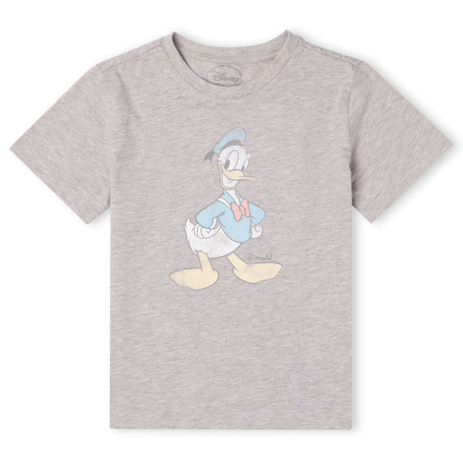 Disney Donald Duck Classic Kids' T-Shirt - Grey
