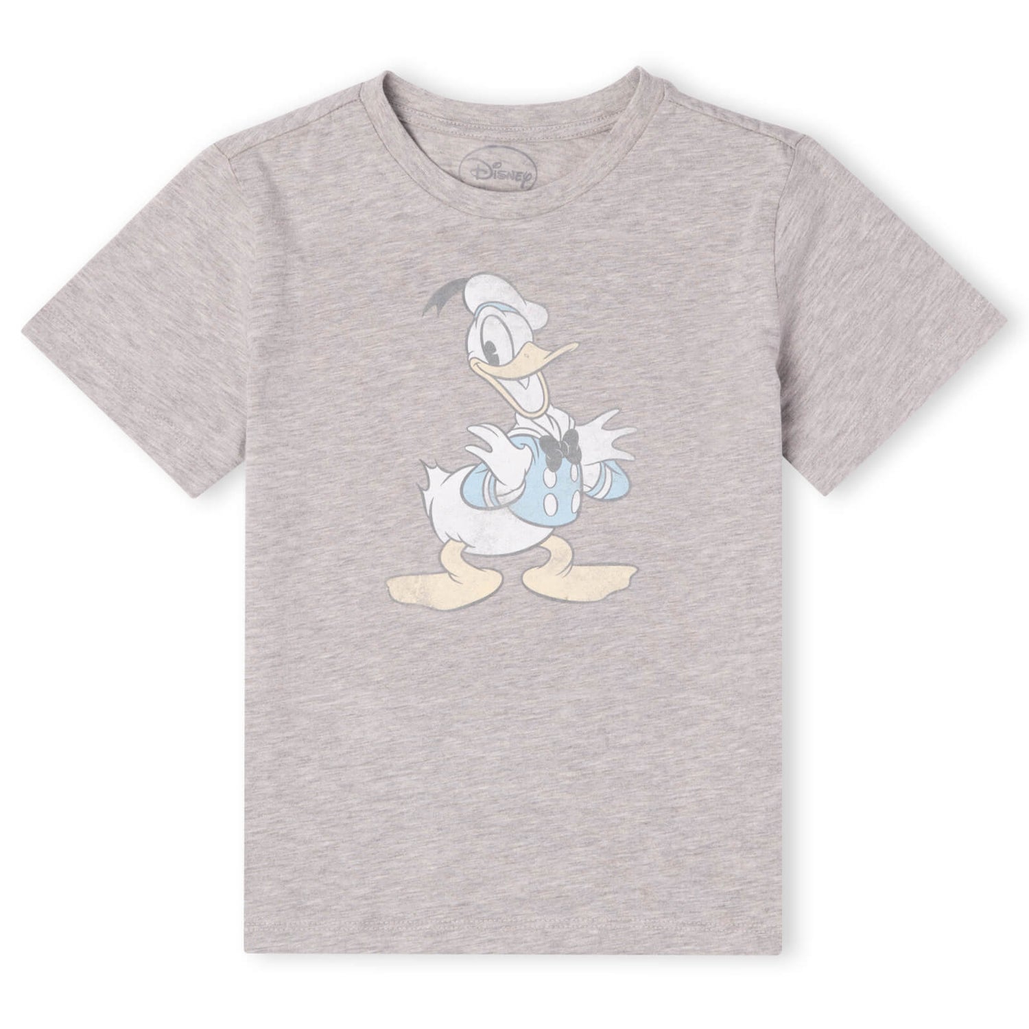 Disney Donald Duck Posing Kinder T-Shirt - Grau
