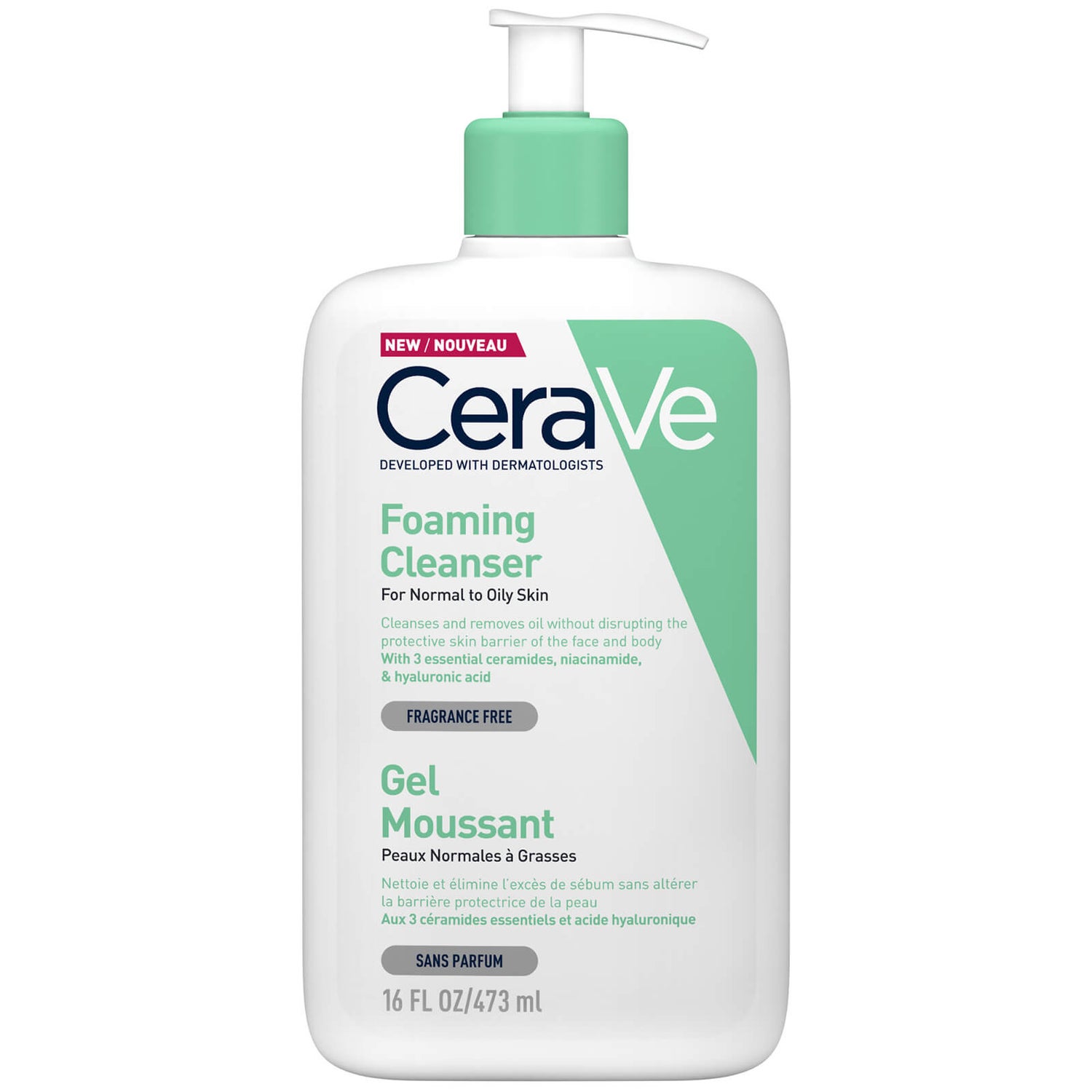 CeraVe mousse detergente viso (473 ml)