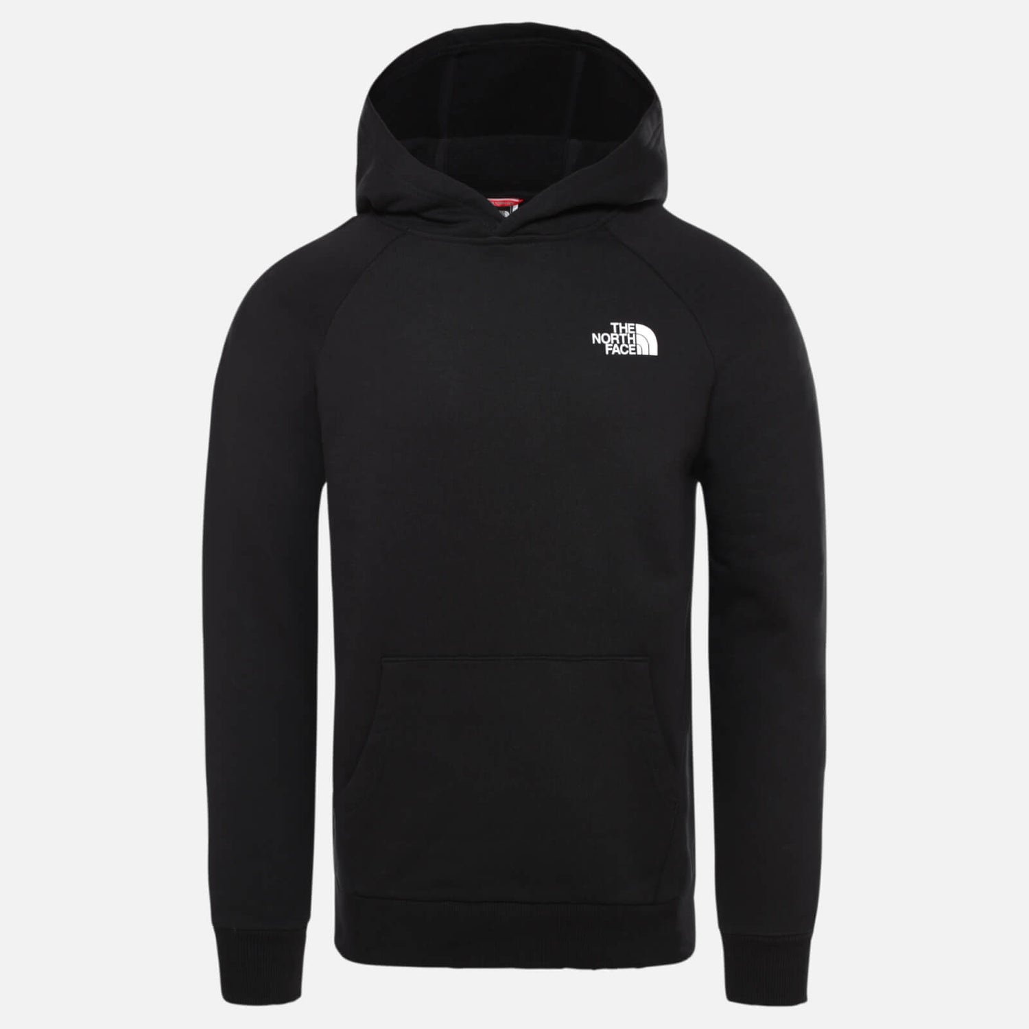 The North Face Men's Raglan Red Box Hoodie - TNF Black