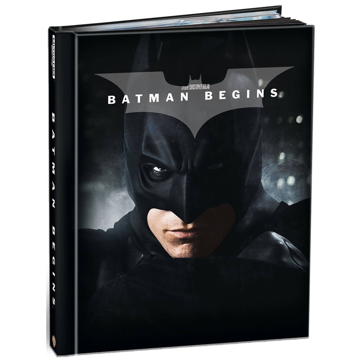 Batman Begins – 4K Ultra HD Limited Edition Film Book Blu-ray - Zavvi US