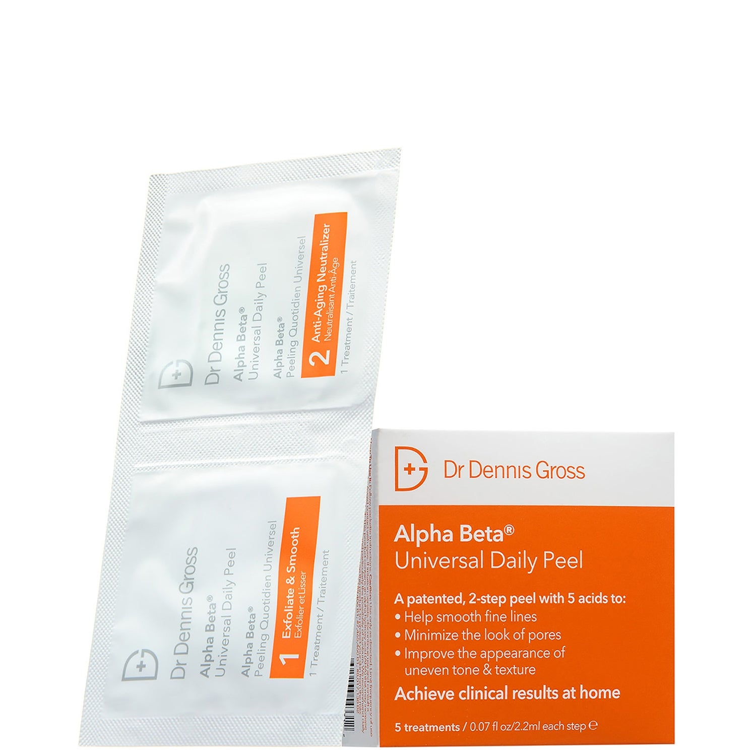Dr Dennis Gross Skincare Alpha Beta Universal Daily Peel (Pack of 5)