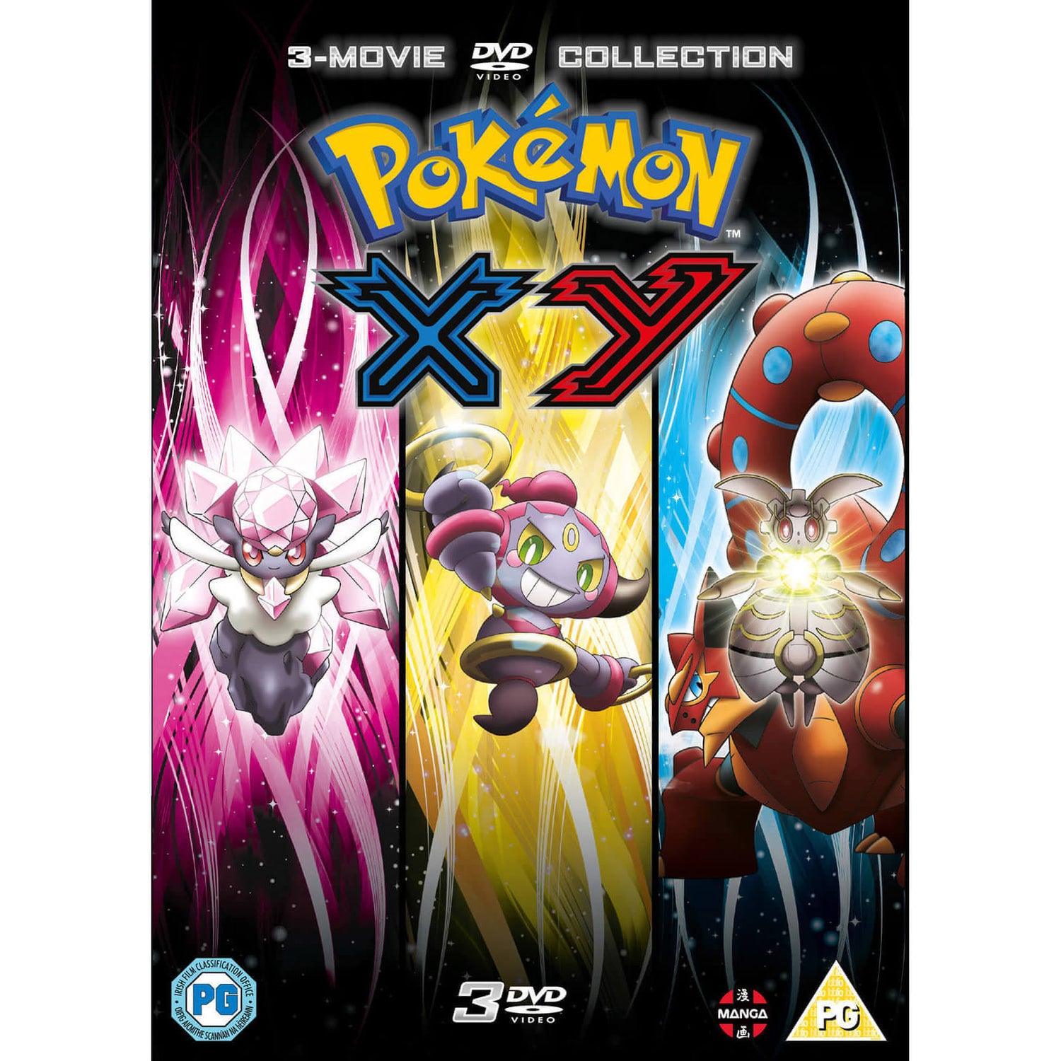 Pokémon Movie 17-19 Collection: XY