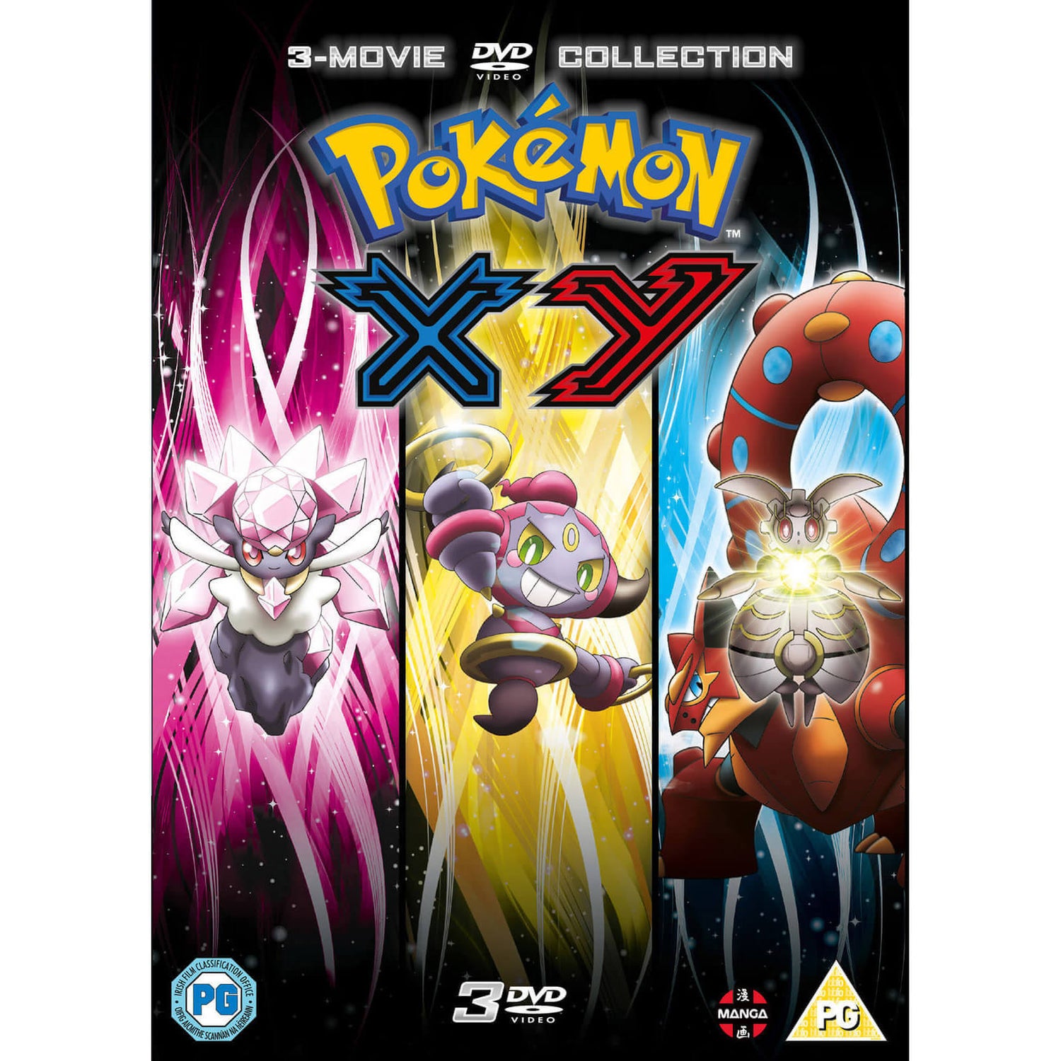 Pokemon XY Mega 3-Movie Collection Blu-ray