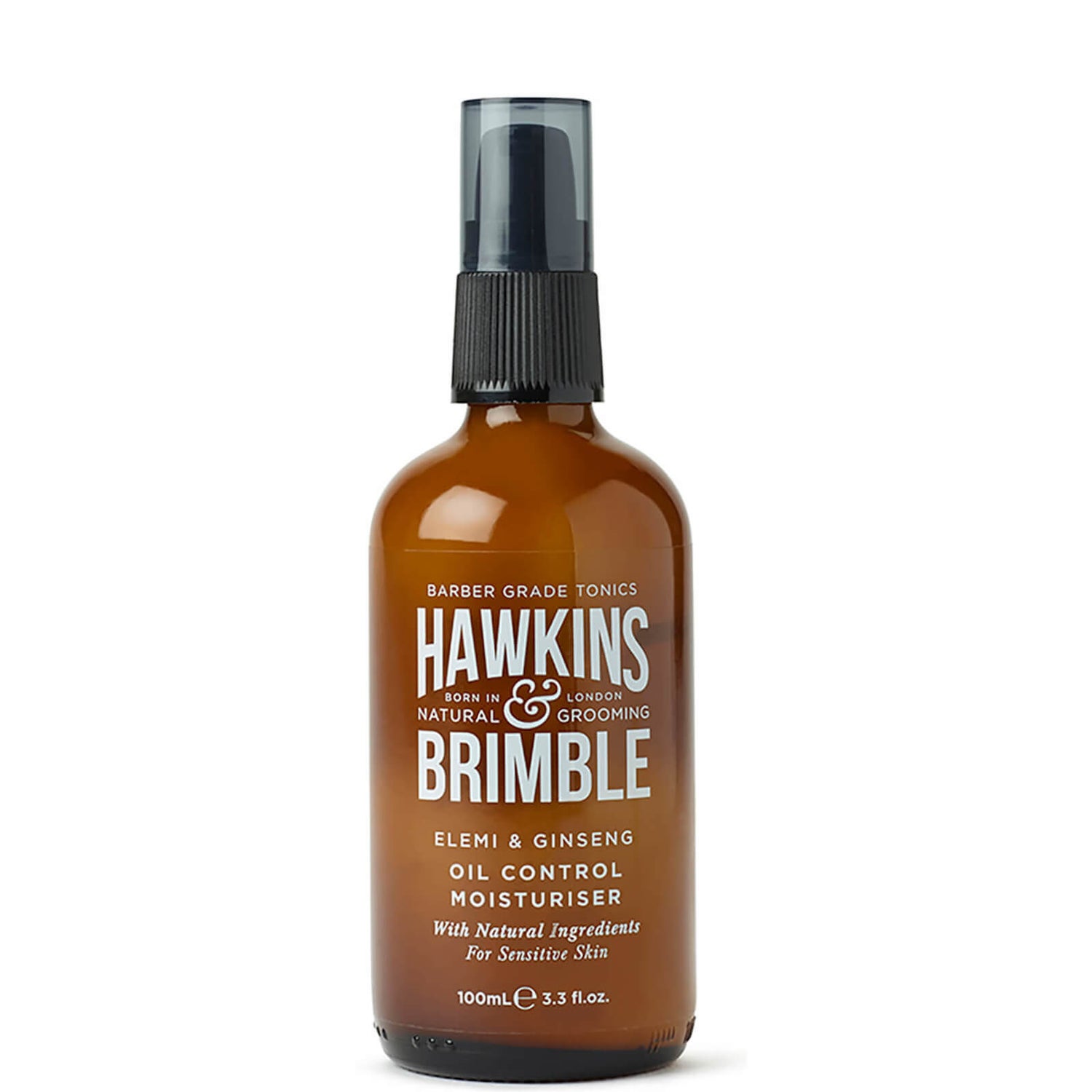 Hawkins & Brimble Natural Oil Control Moisturiser krem nawilżający do twarzy stabilizujący wydzielanie sebum (100 ml)