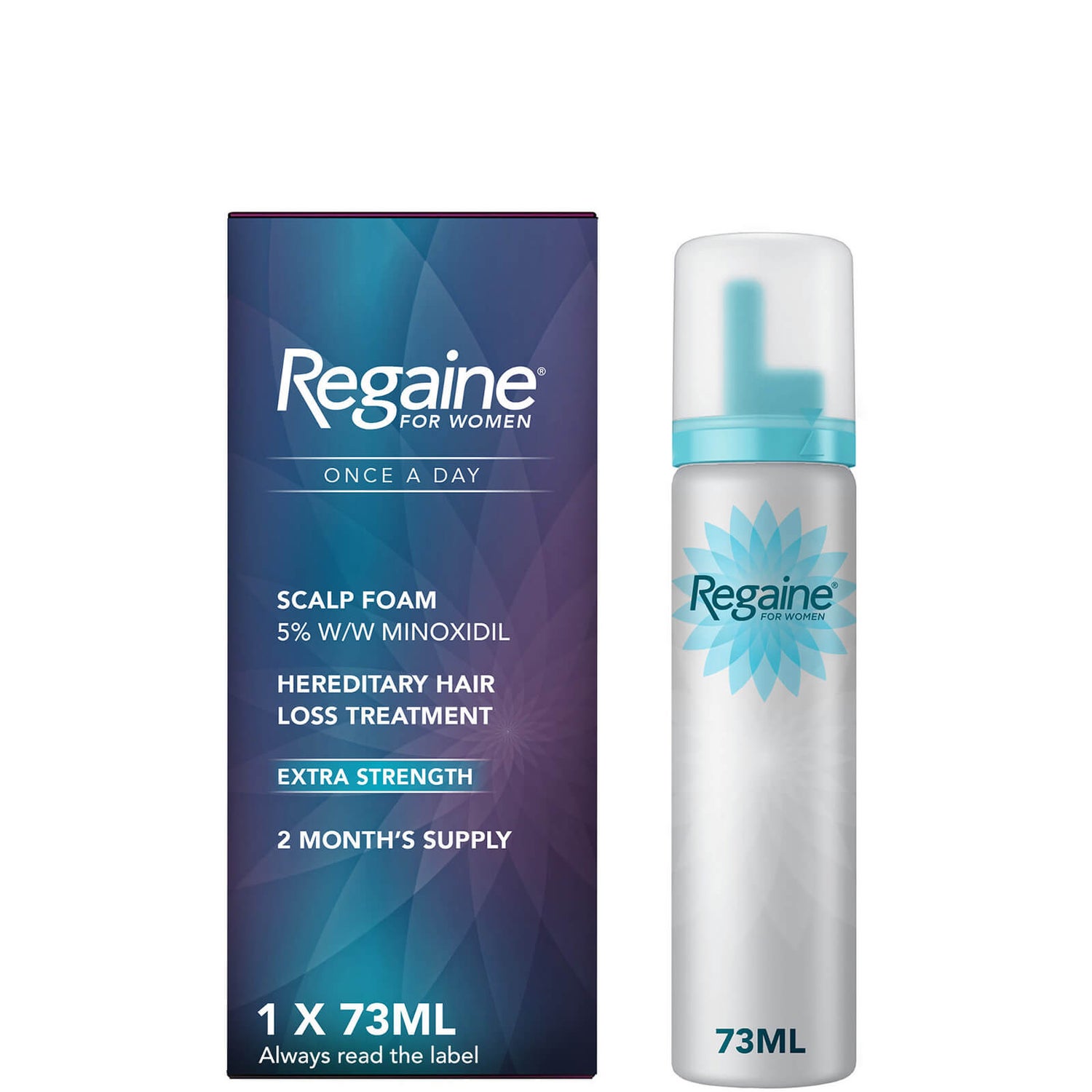 Regaine Women's Once A Day Hair Loss and Regrowth Scalp Foam Treatment with  Minoxidil 60g | Lookfantastic UAE