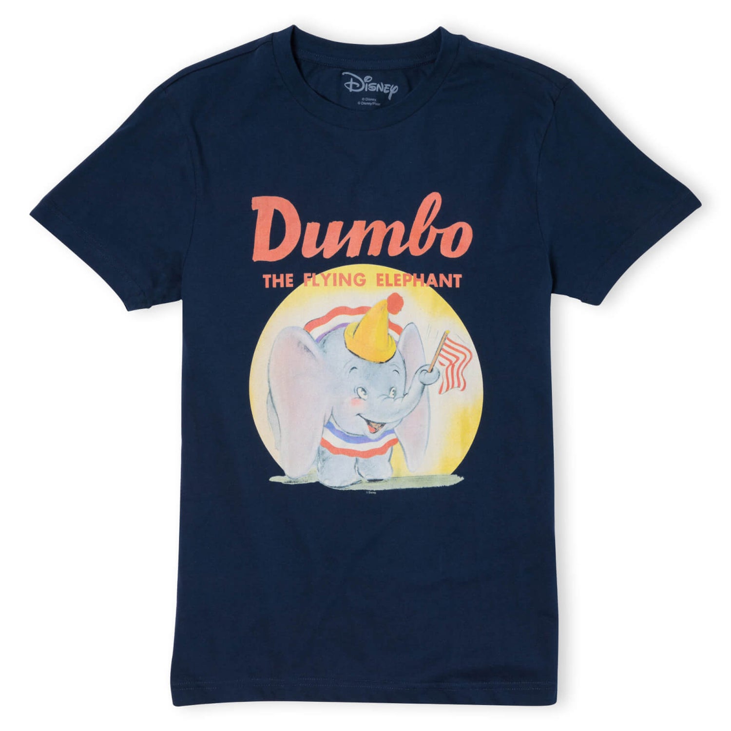 Dumbo Flying Elephant T-Shirt - Navy