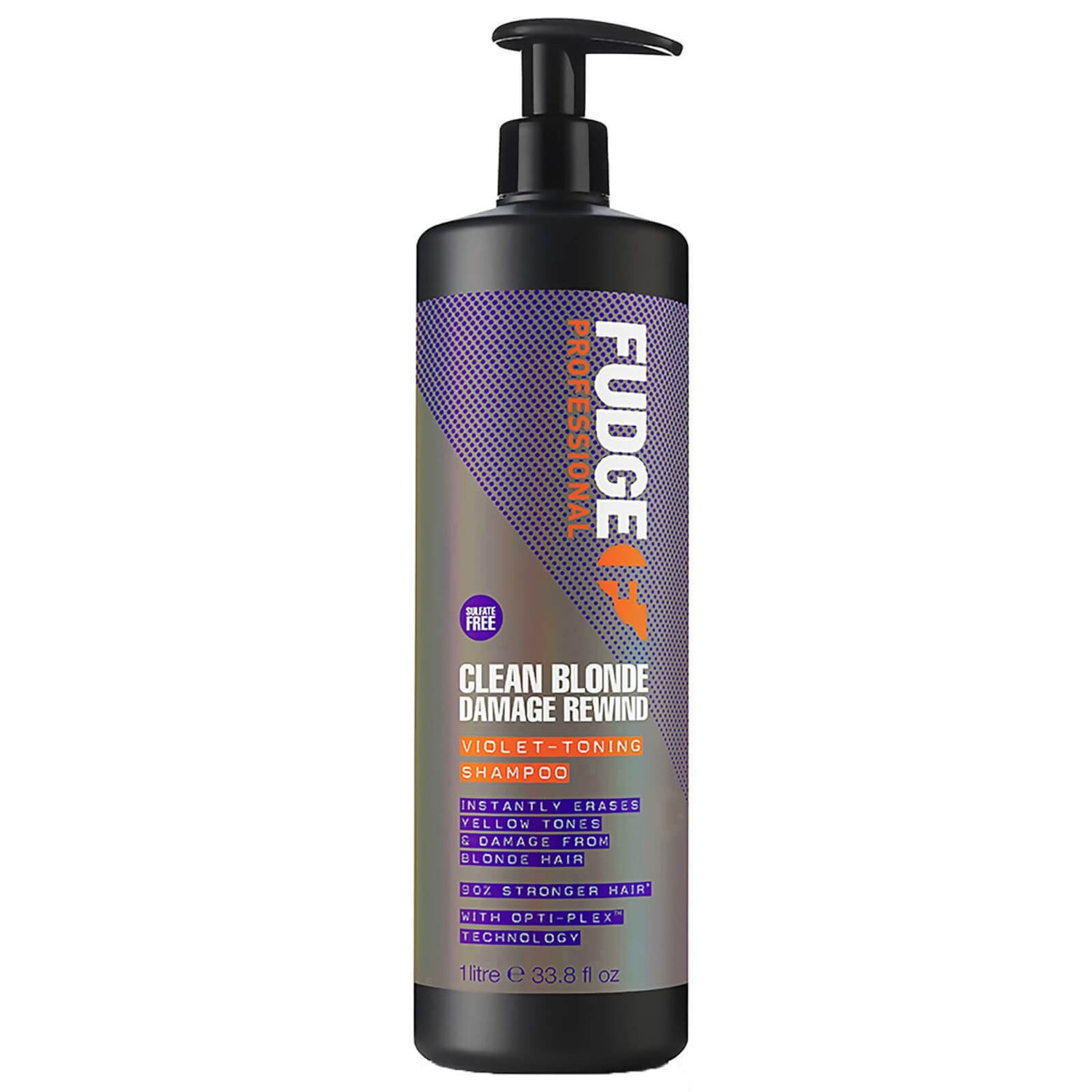 Clean Blonde Damage Rewind Purple Toning Shampoo 1000ml