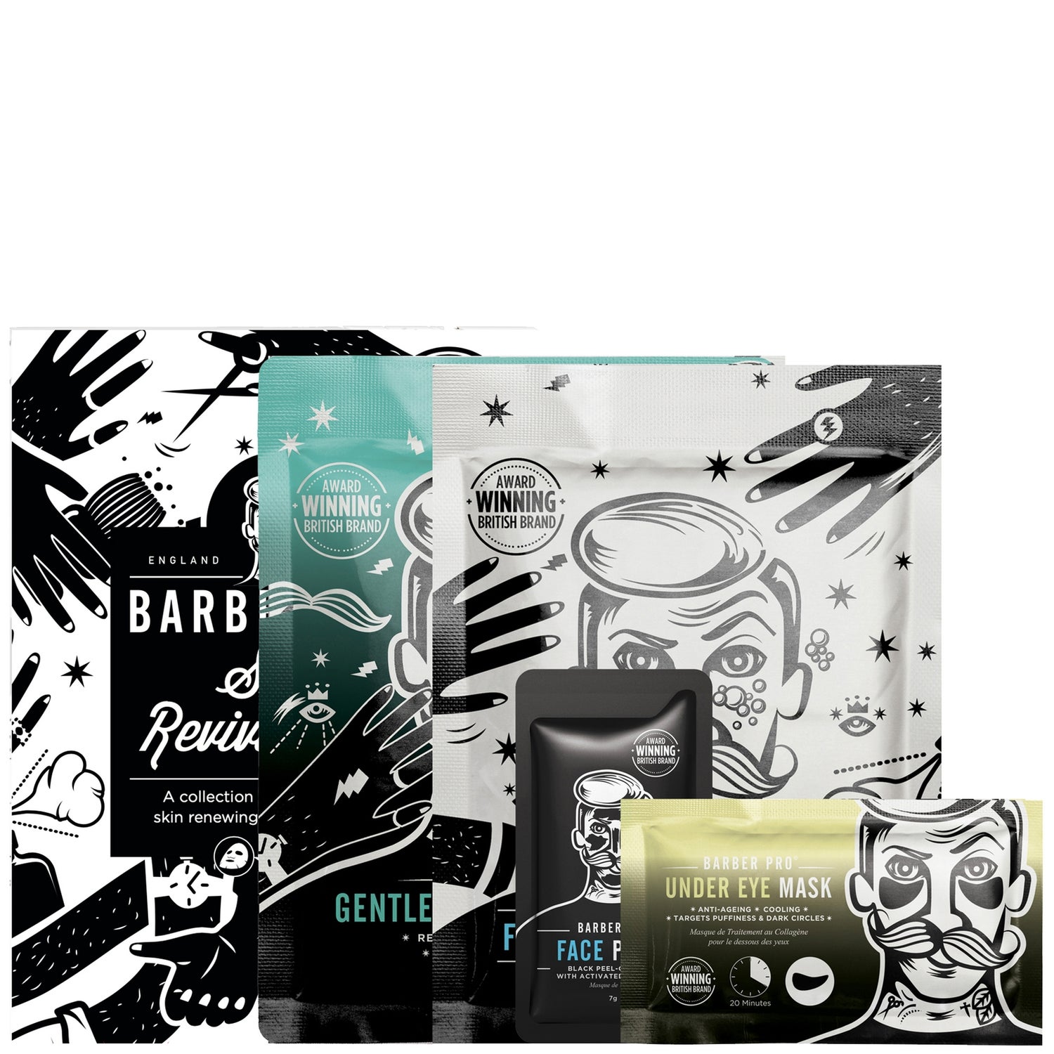 Barber Pro Skin Revival Kit (Worth £13.20)