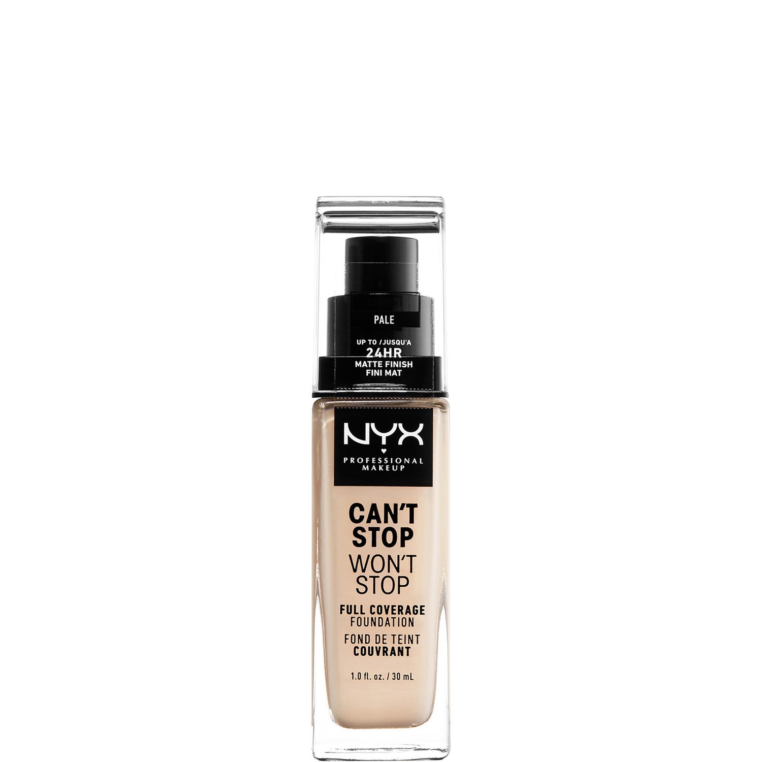NYX Professional Makeup Can't Stop Won't Stop 24 Hour Foundation (olika nyanser)
