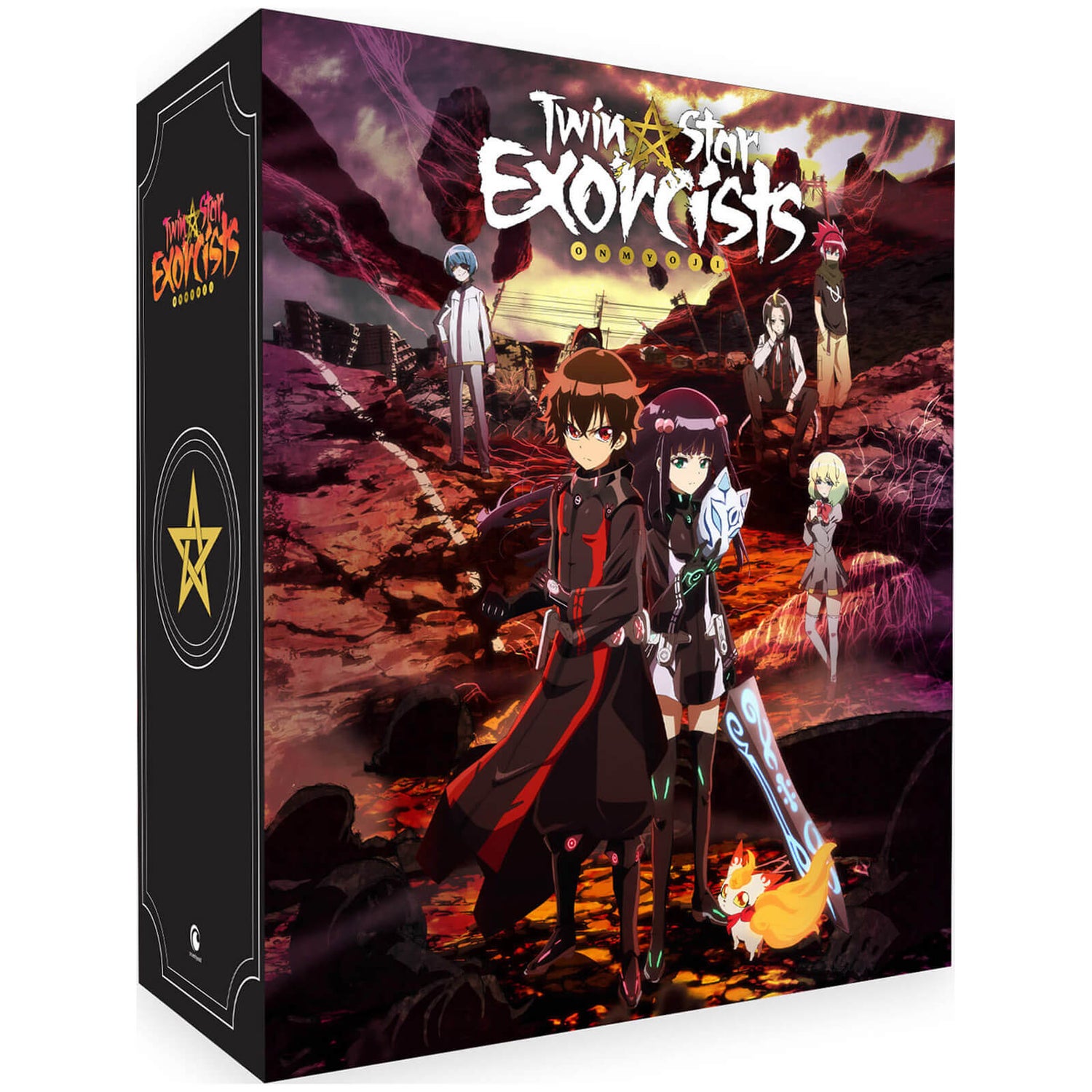 Twin Star Exorcists - Part 1 Standard Blu-Ray with Limited Edition Slipcase
