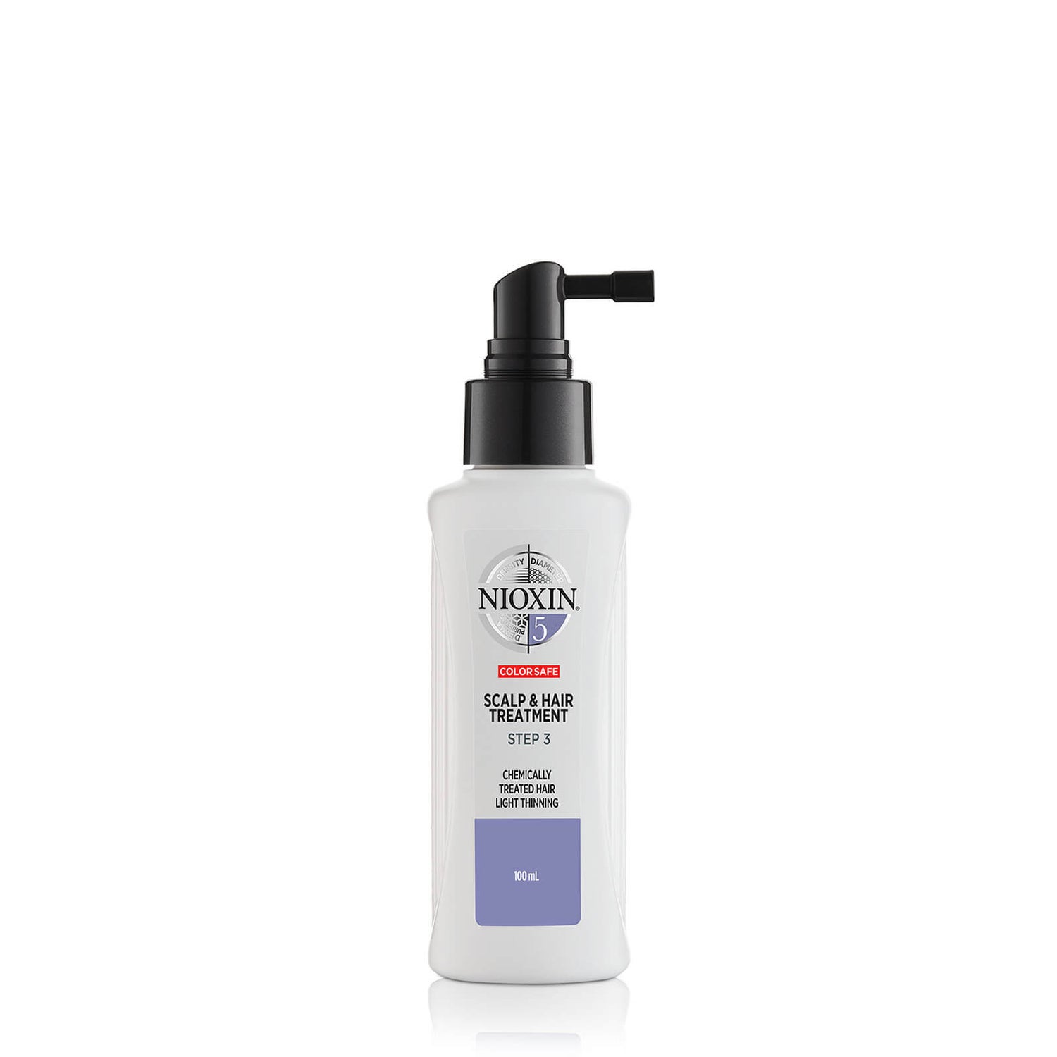 Soin Cuir Chevelu et Cheveux Système 5 3 Étapes pour Cheveux Traités Chimiquement avec Perte Légère des Cheveux NIOXIN 100 ml