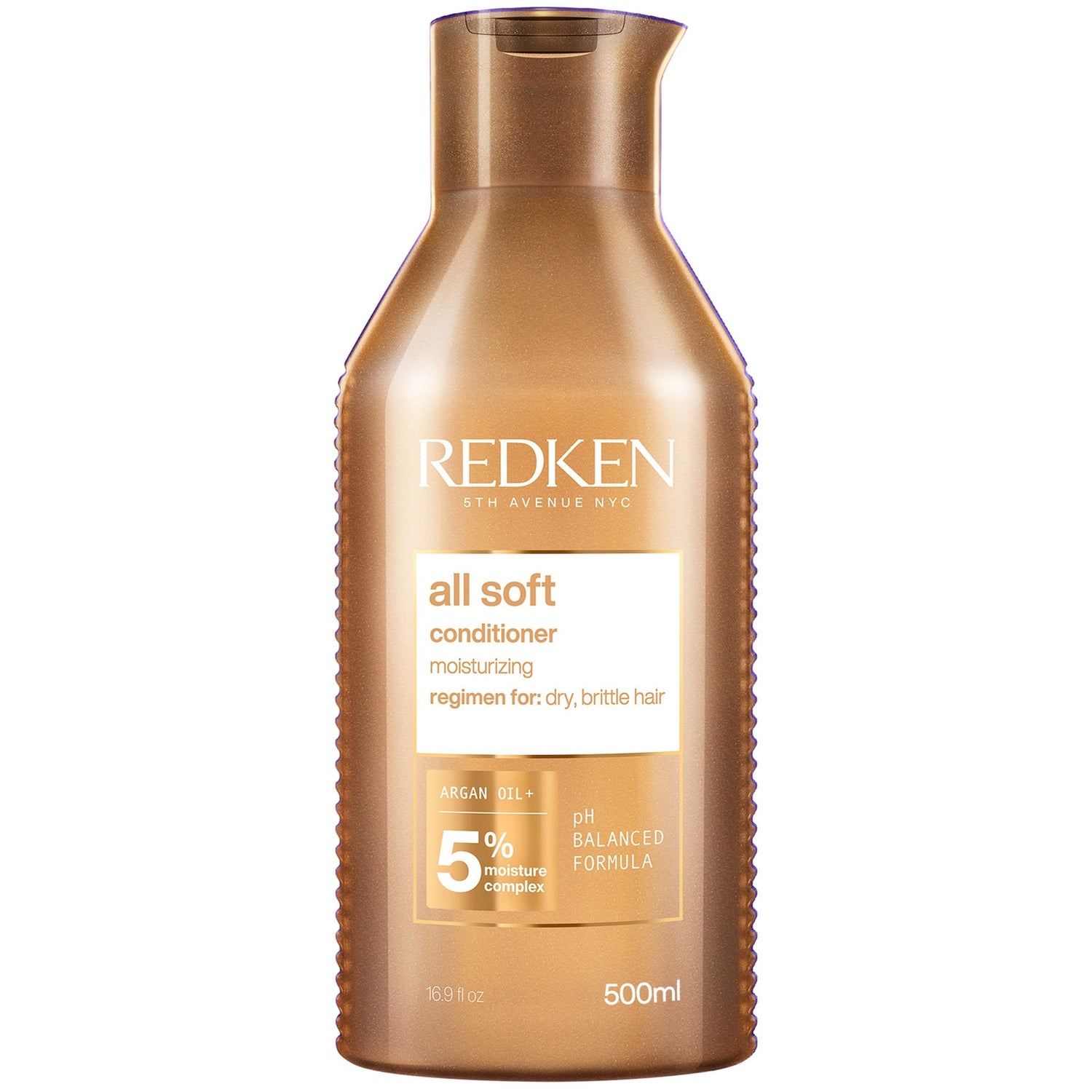 Redken All Soft Après-shampooing pour Cheveux Secs ou Cassants 500 ml