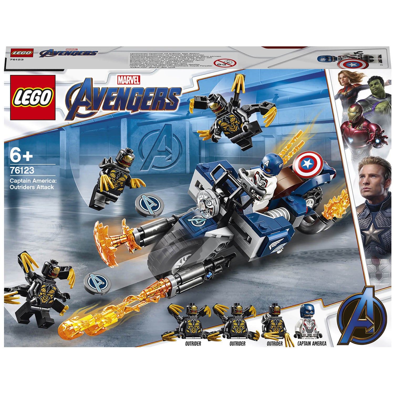 Avengers Outriders Attack Toys - Zavvi US