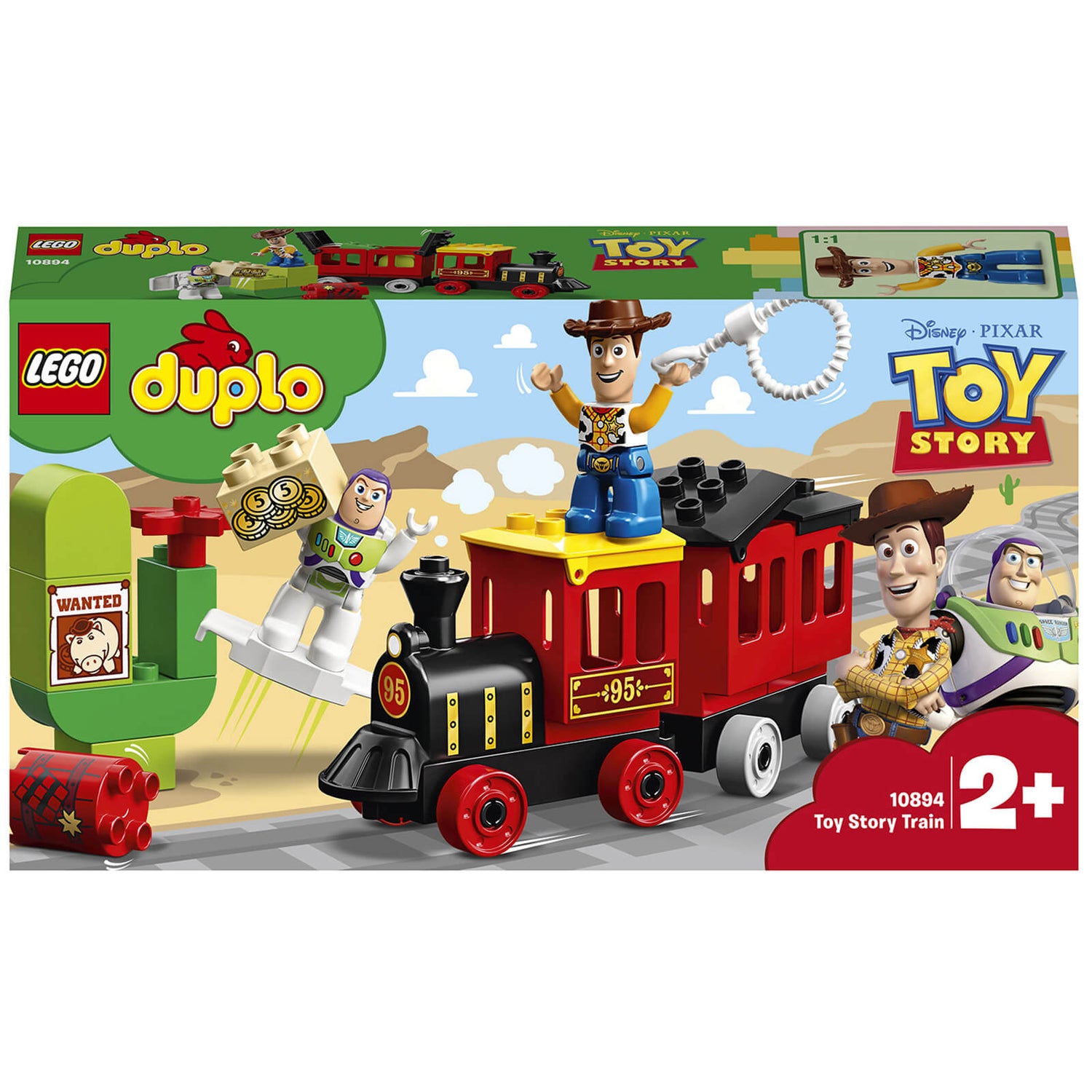 LEGO DUPLO Toy Story : 4 Le train de Toy Story Jouet pour les tout-petits (10894)